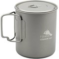 Titanium 750 ml Pot with Lid