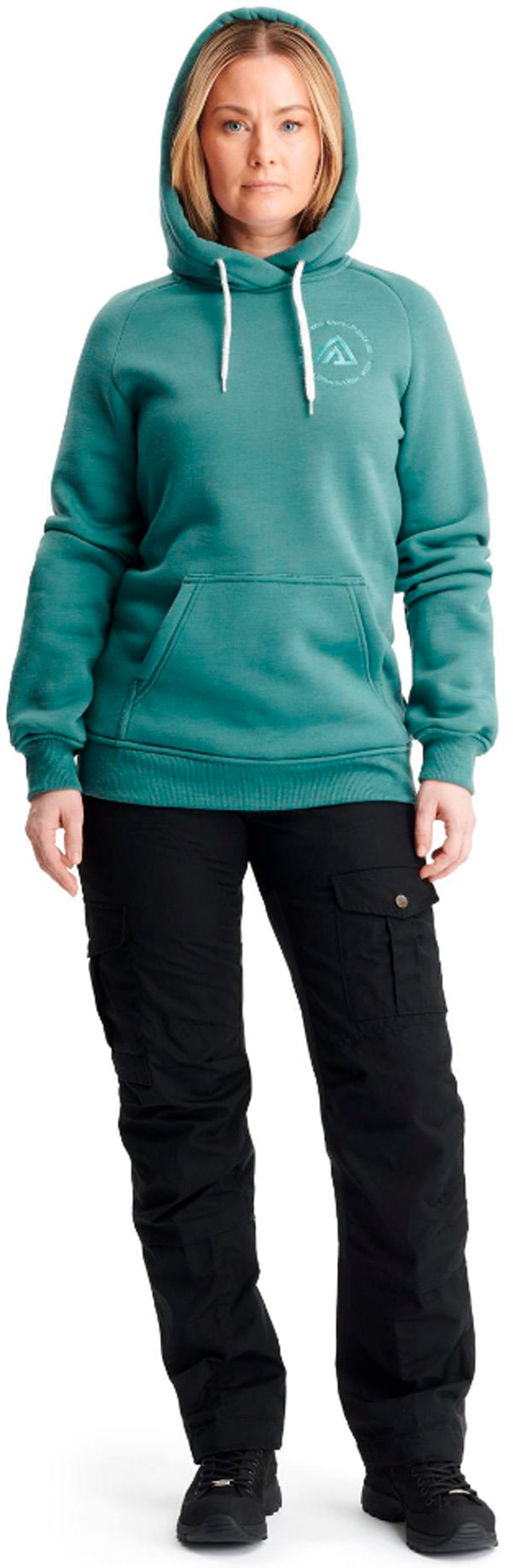 FleeceWool Hoodie Dame