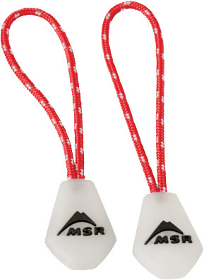 Night Glow Zipper Pulls, 2 stk MSR sovegrej