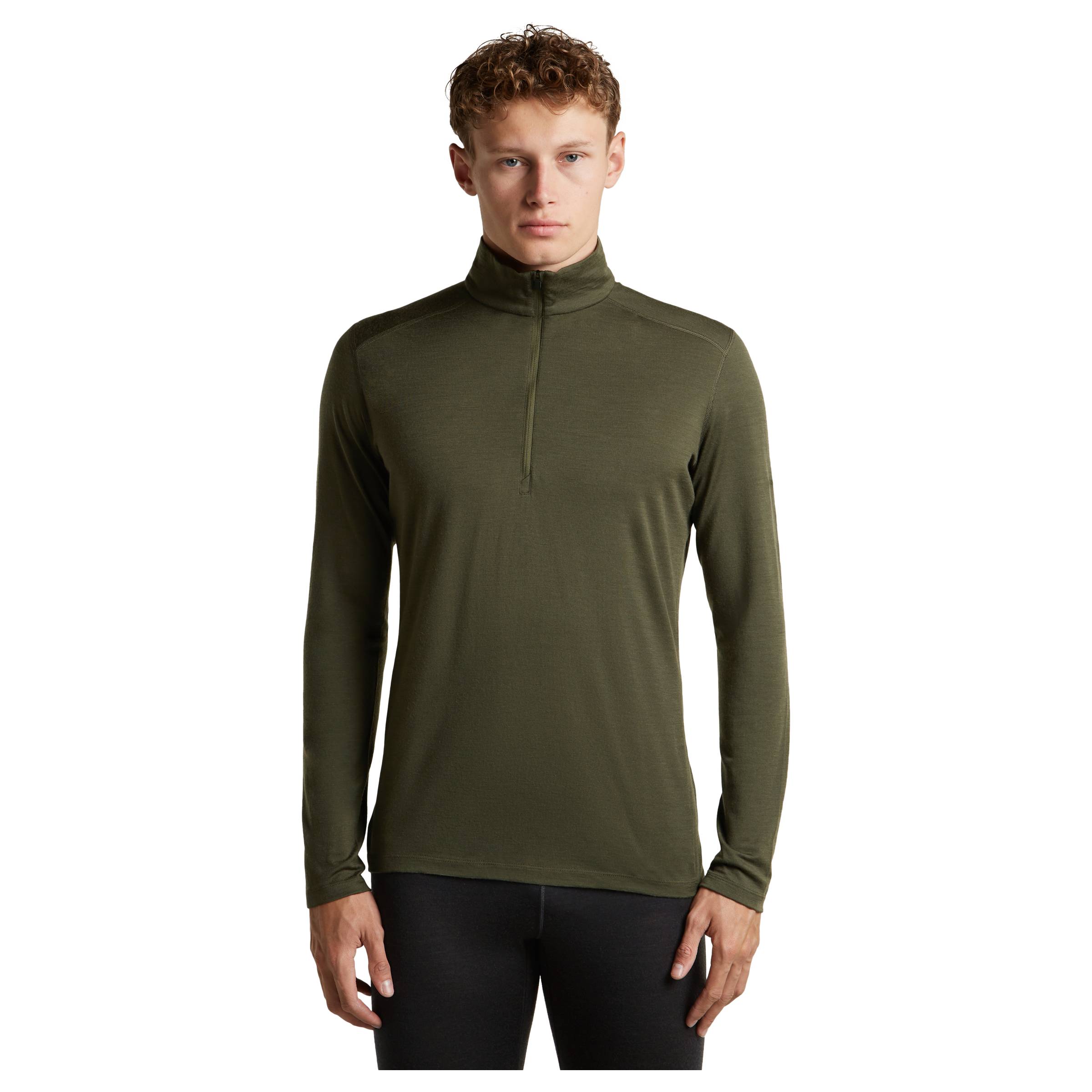 Merino 200 Oasis LS Half Zip Herre Icebreaker beklaedning