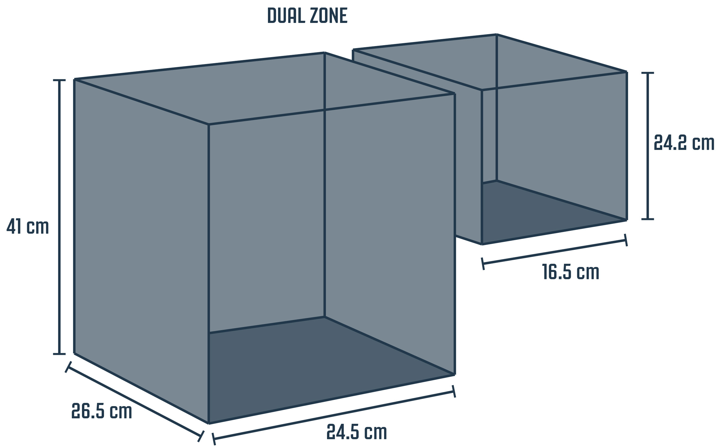Arctic Chill 41 Dual Zone Køleboks
