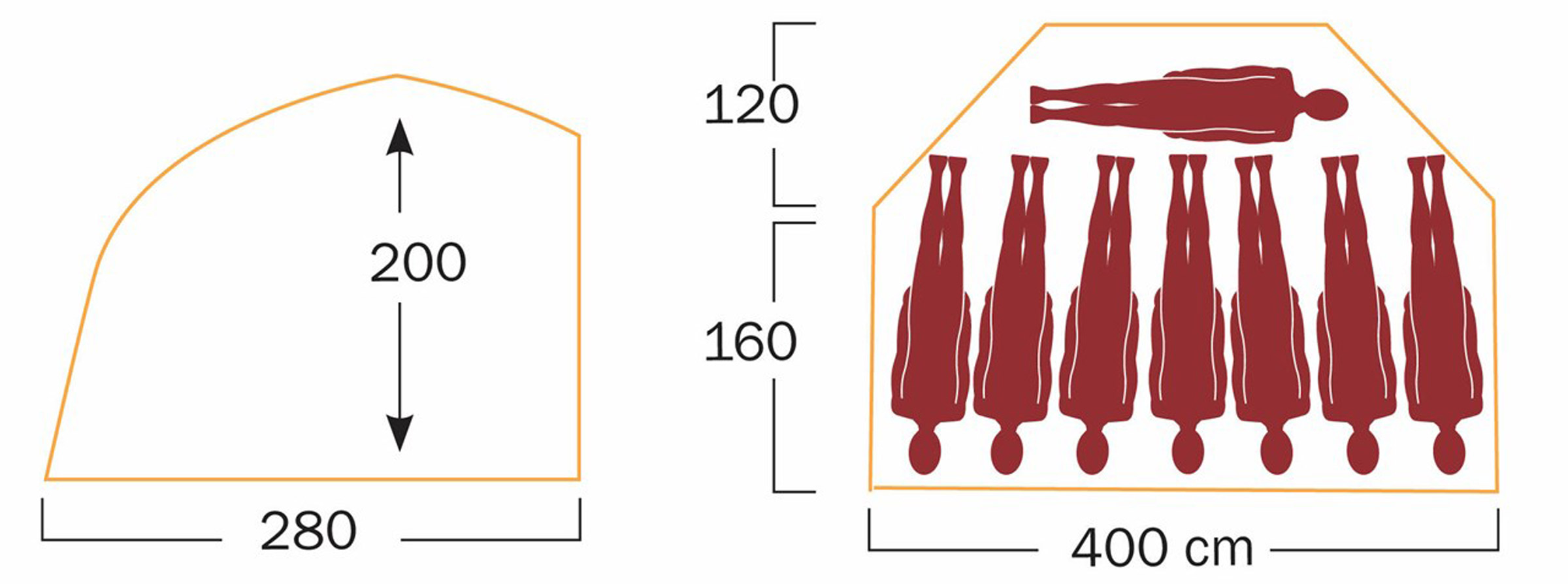 Varanger Dome 8-10 Indertelt