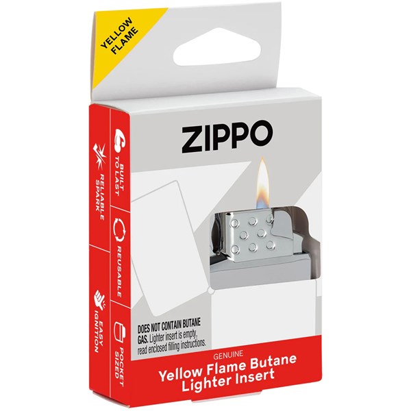 Butane Lighter Insert - Yellow Flame