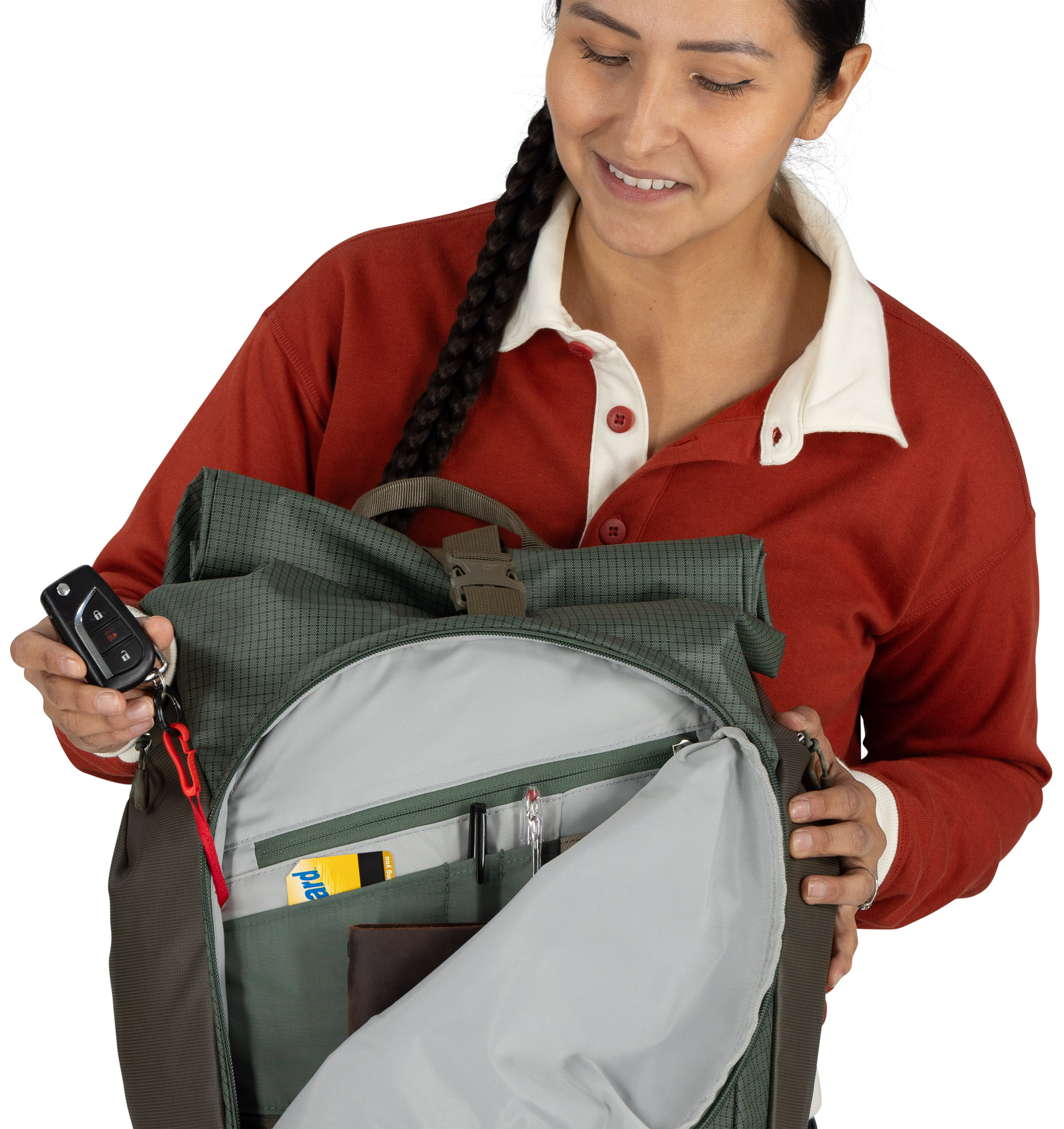 Transporter Roll Top Pack