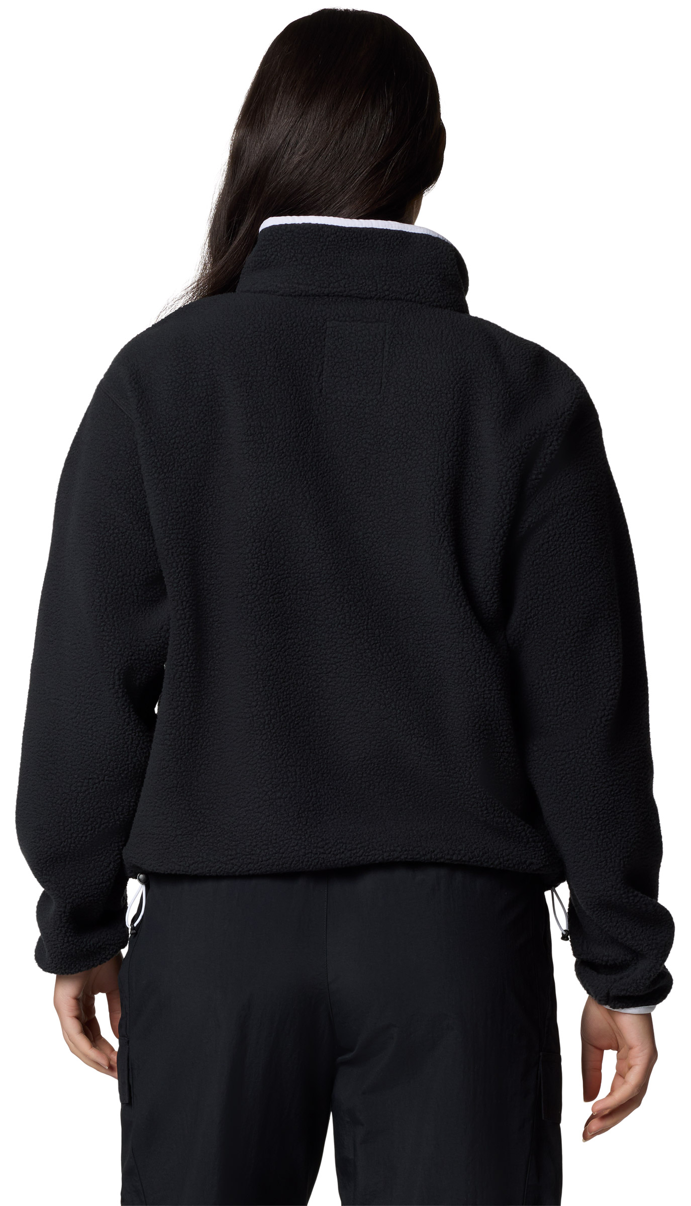 Helvetia II Cropped Half Snap Fleece Dame