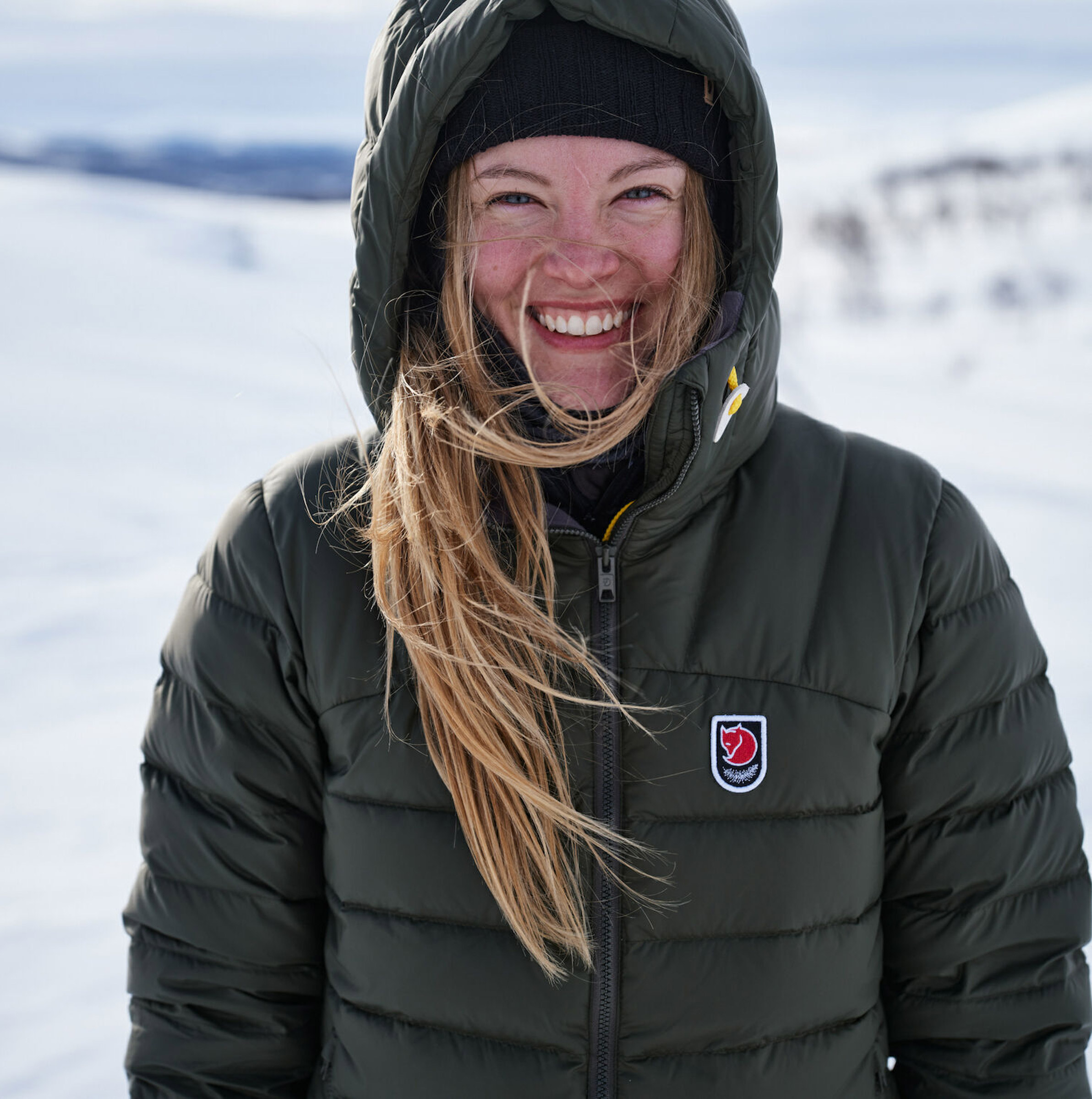 Expedition Pack Down Hoodie Dame