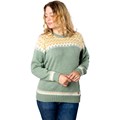 Helga Sweater Round Neck Women Fuza Wool Beklædning