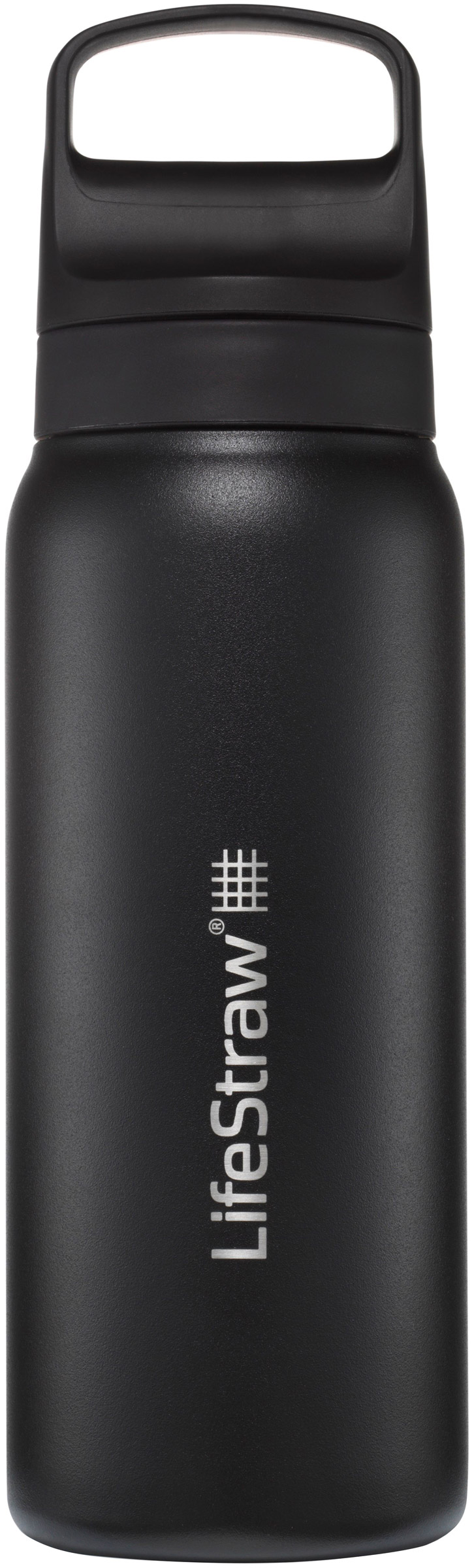 Go 0.7 ltr Stålflaske med Vandrensning LifeStraw brands