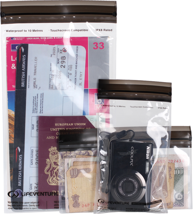 DriStore LocTop Bags - Valuables, 3 pack Lifeventure brands