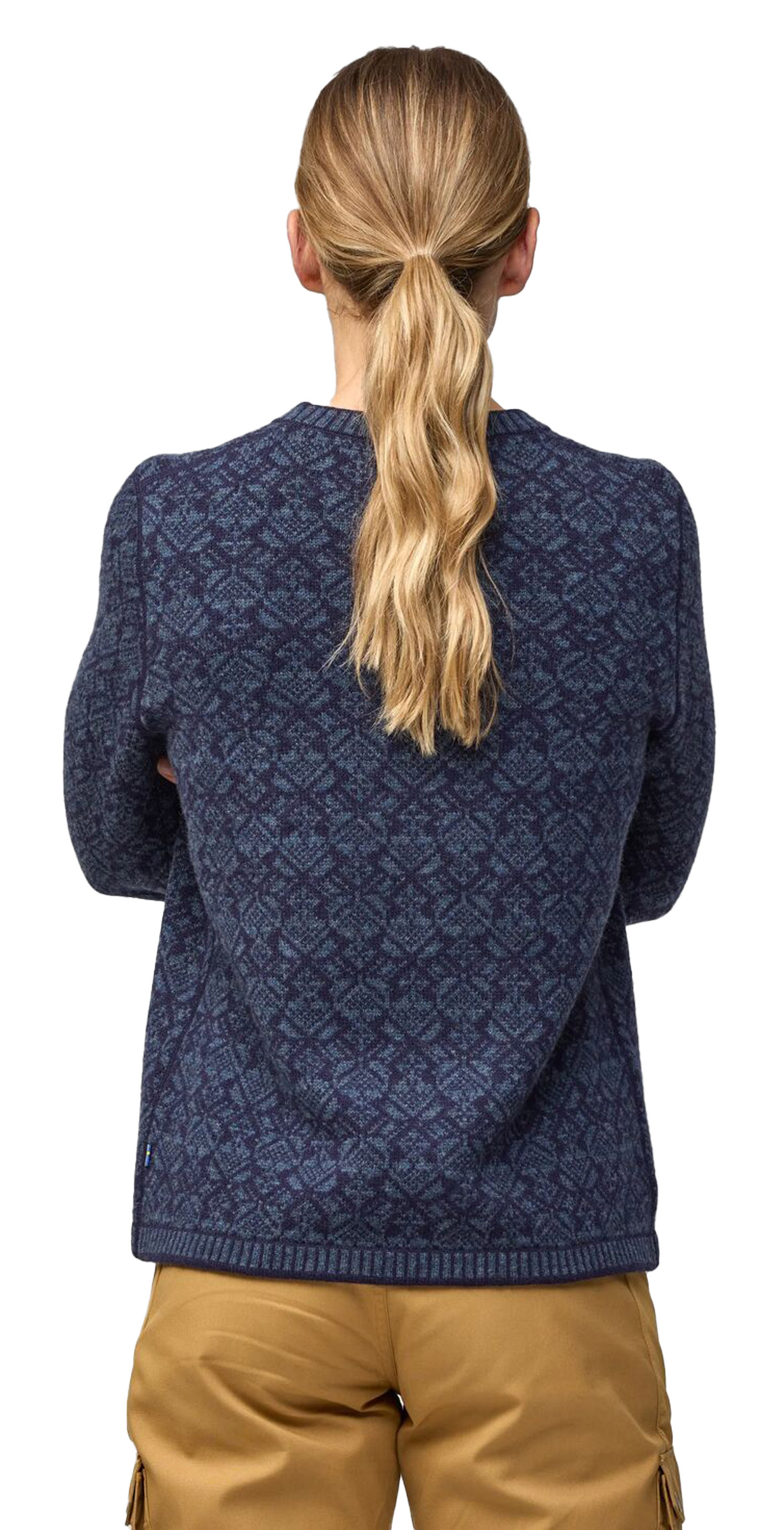 Snow Round Neck Sweater Dame