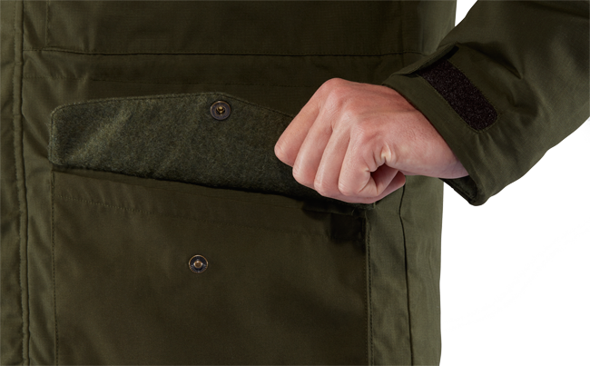 Singi Wool Padded Parka