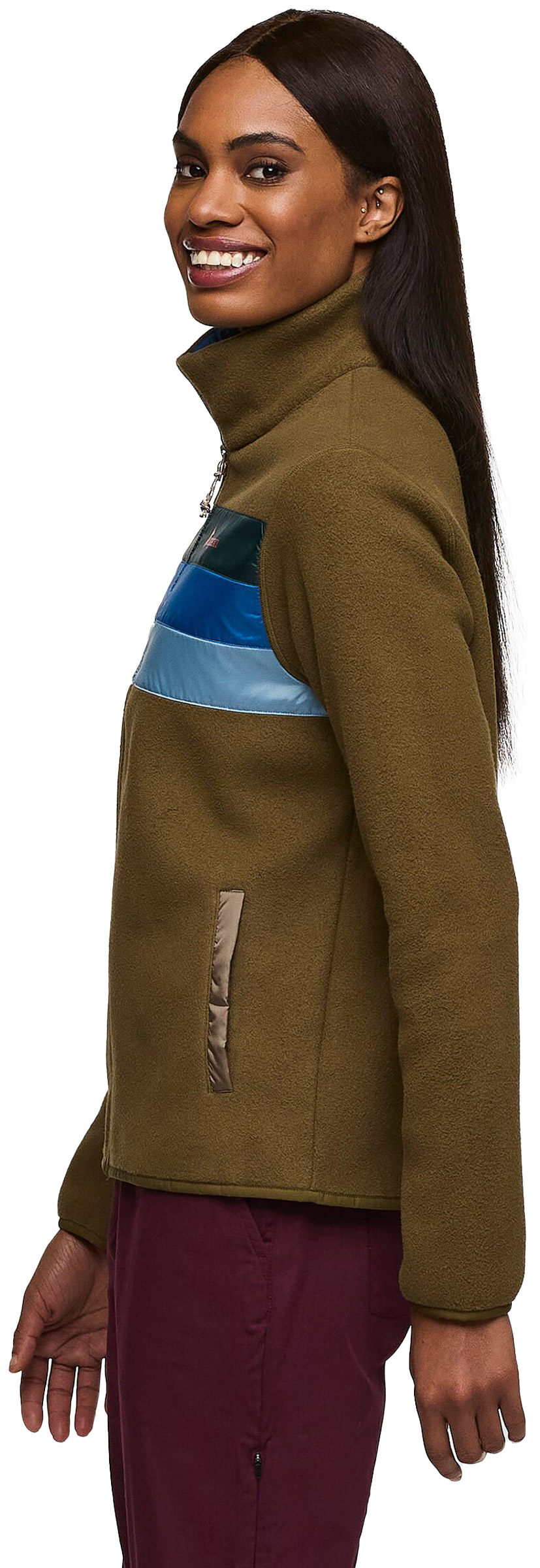 Teca Fleece Full-Zip Jacket Dame