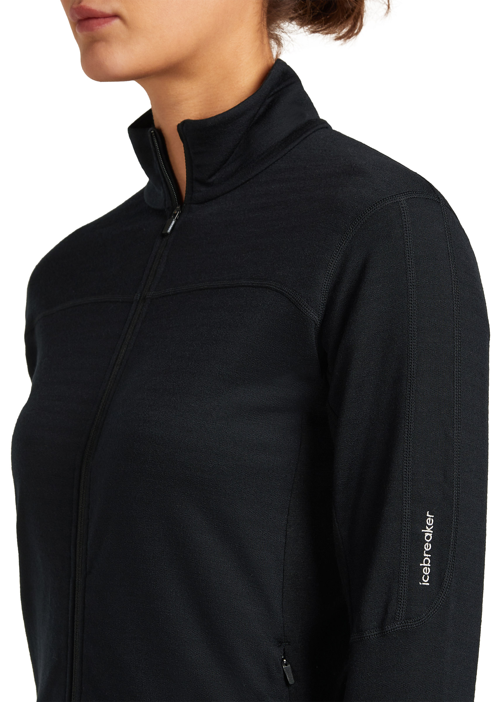 Merino Blend 300 RealFleece Descender LS Zip Dame
