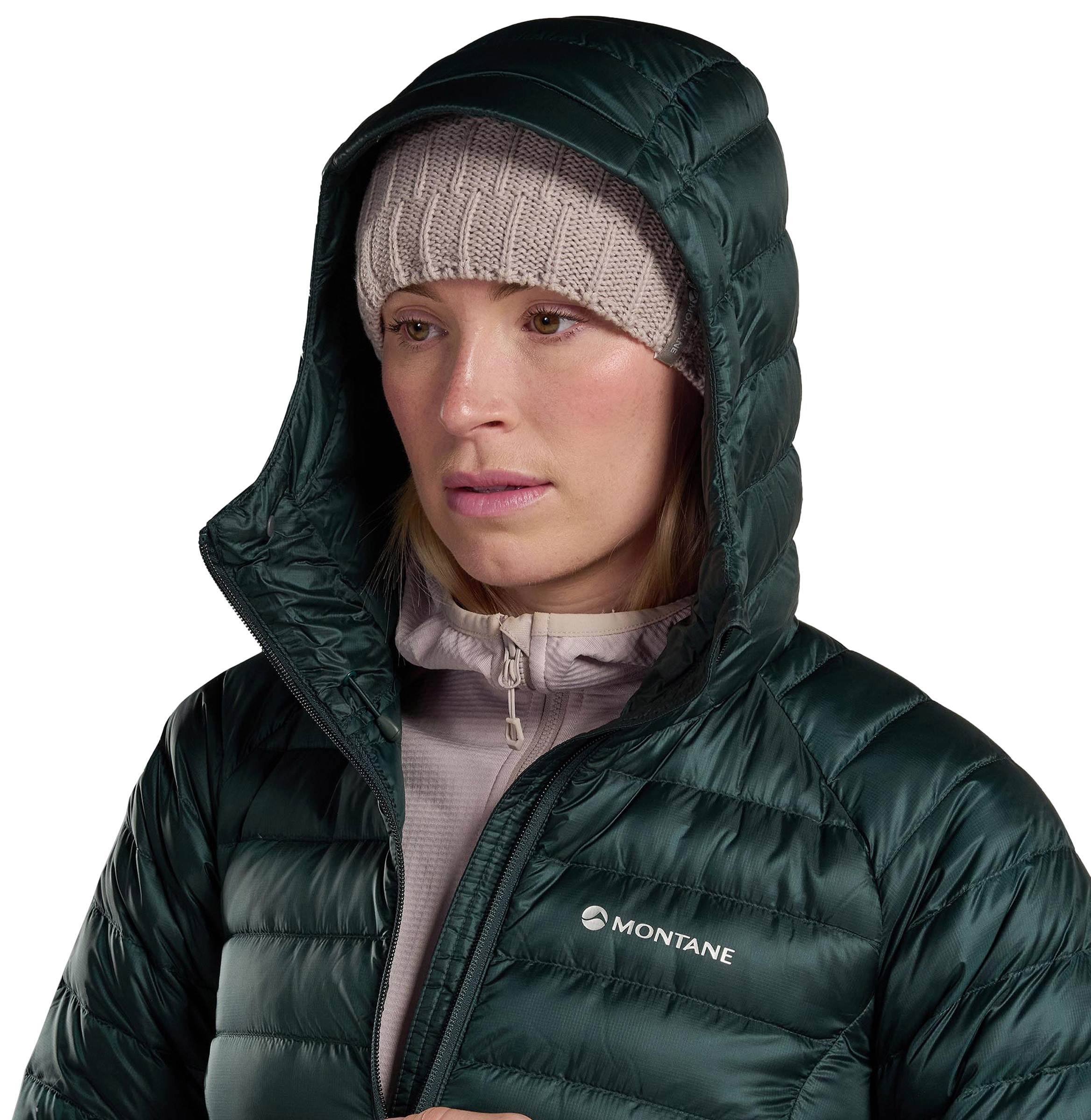 Anti Freeze Hooded Down Jacket Dame