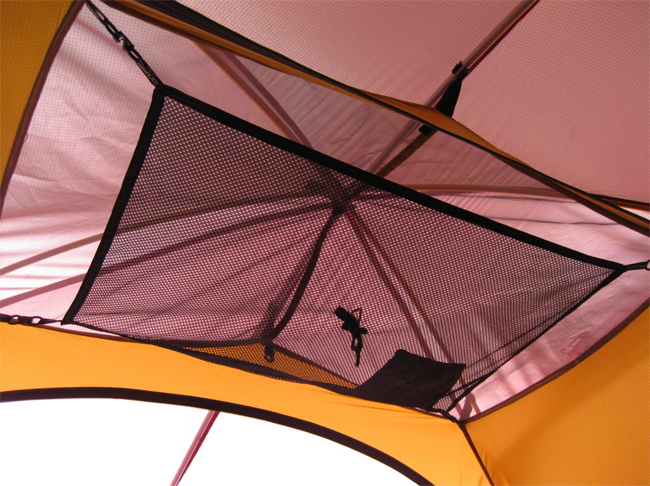 Tent Ceiling Storage Net