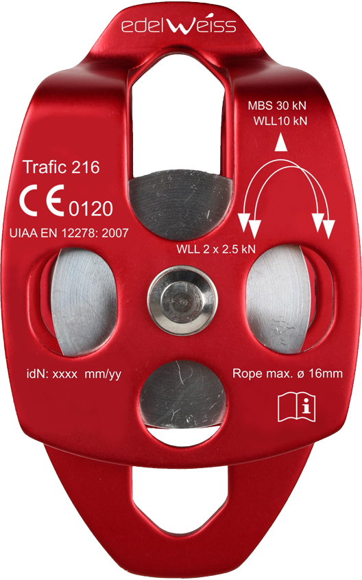 Trafic 216 Edelweiss klatreudstyr