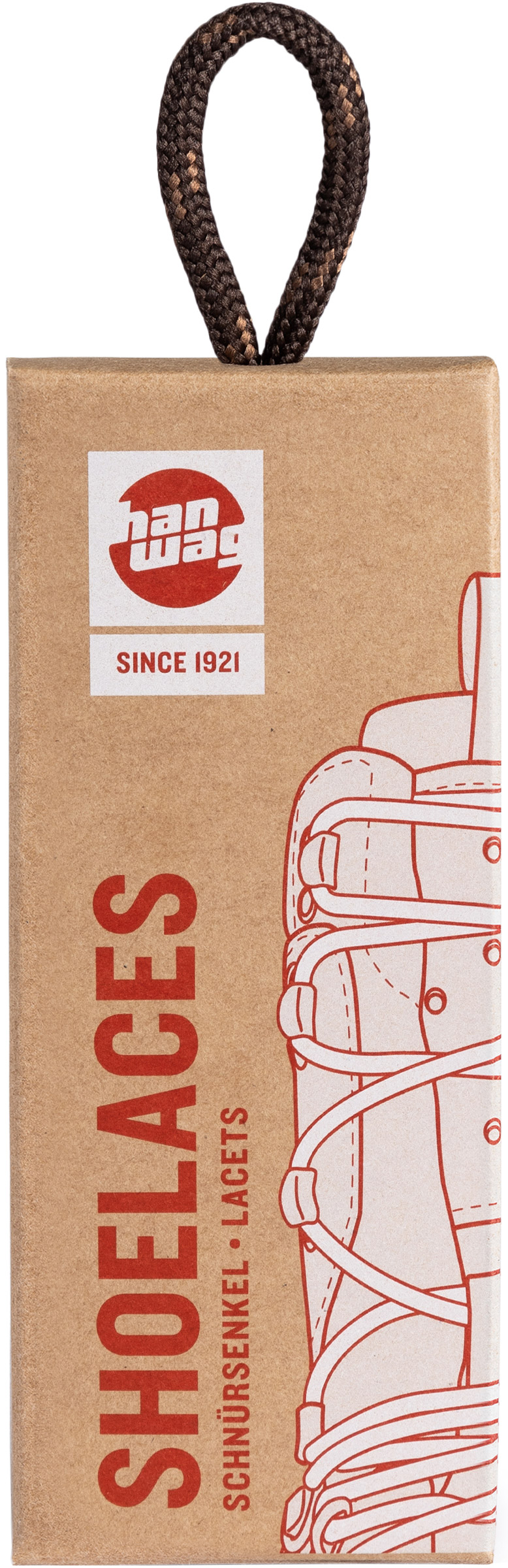 Shoelaces, 160 cm Hanwag brands