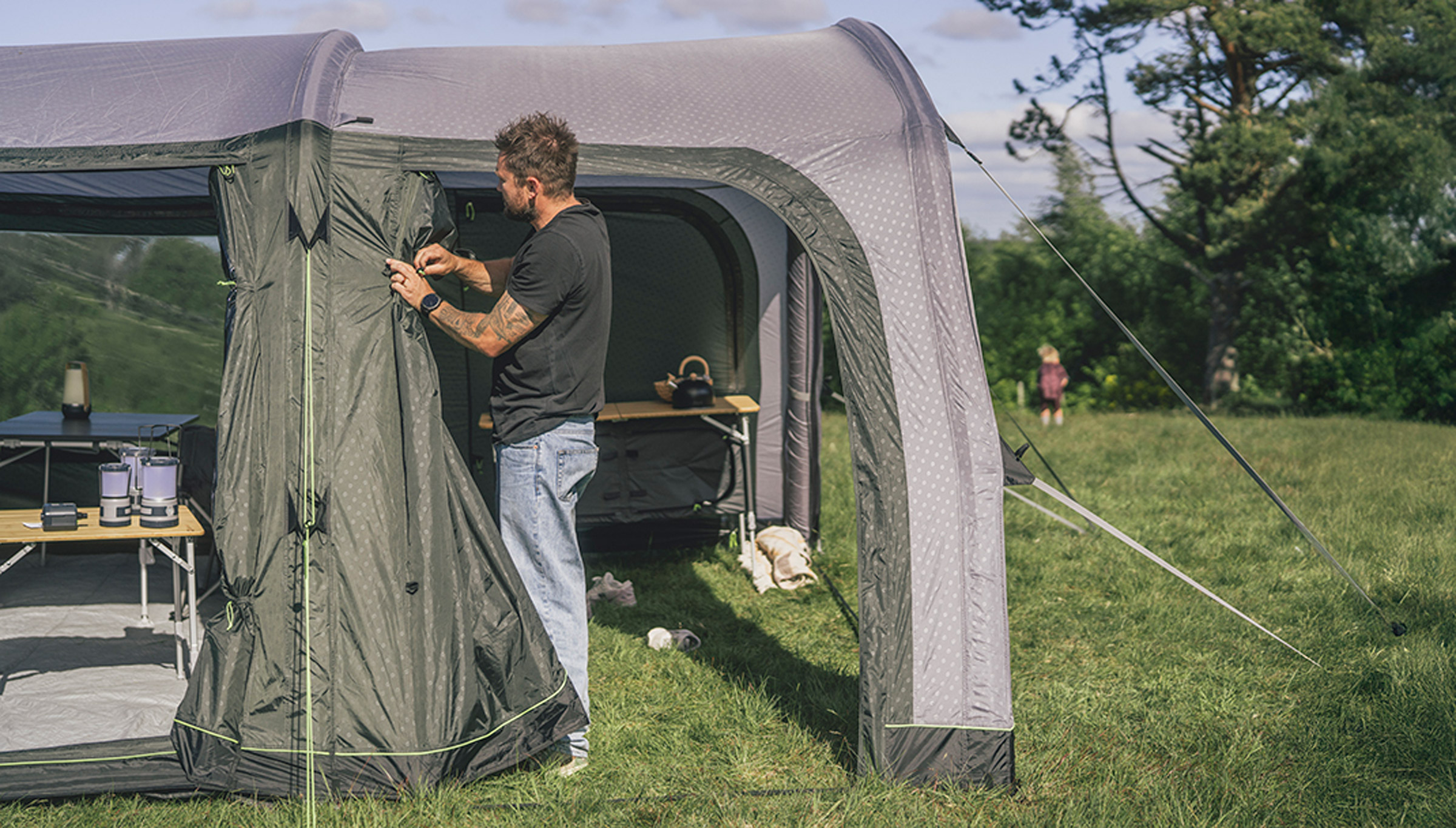Iowa 5 Lufttelt, 5-Personers Telt