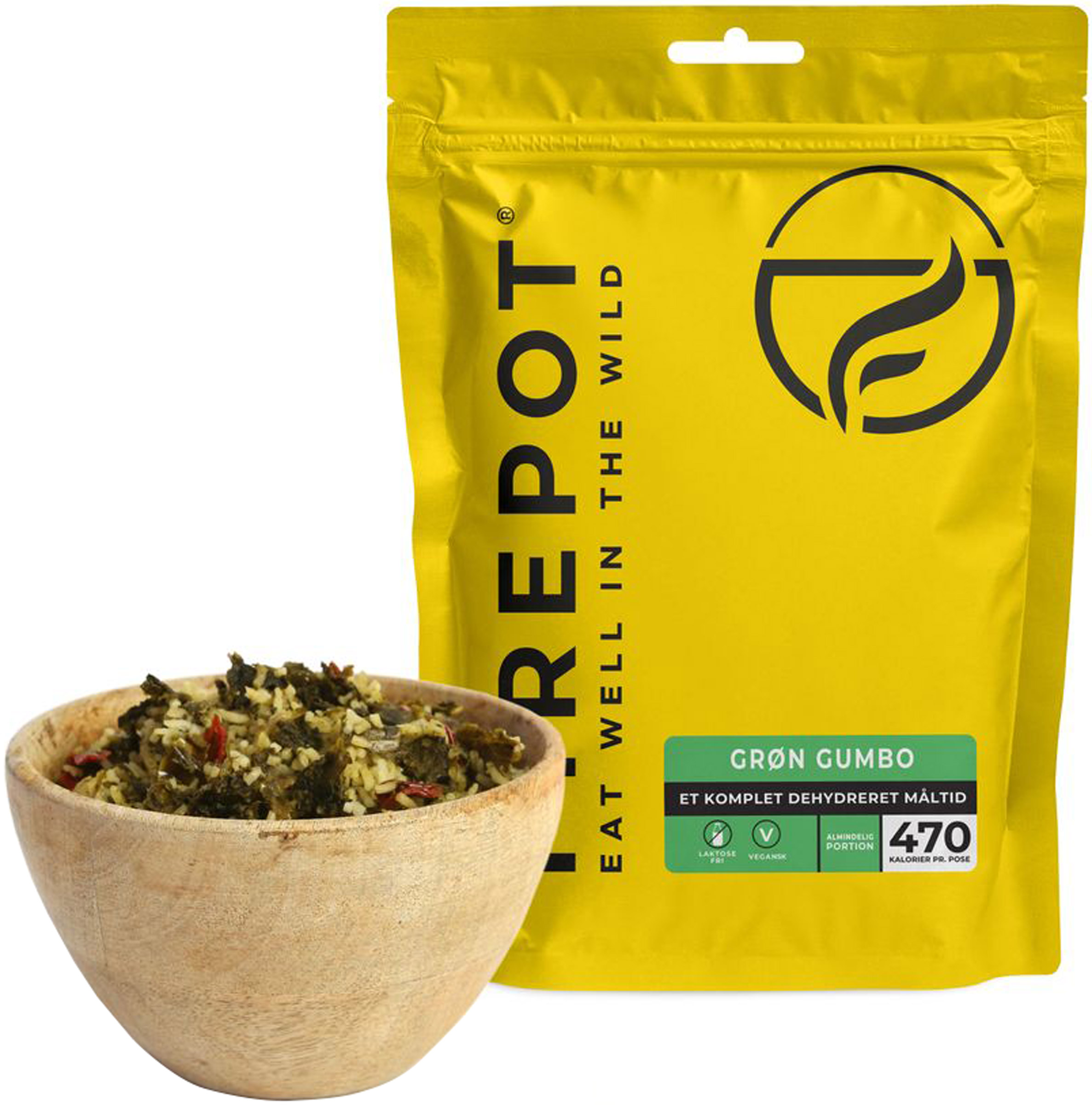 Grøn Gumbo Firepot prepper-udstyr