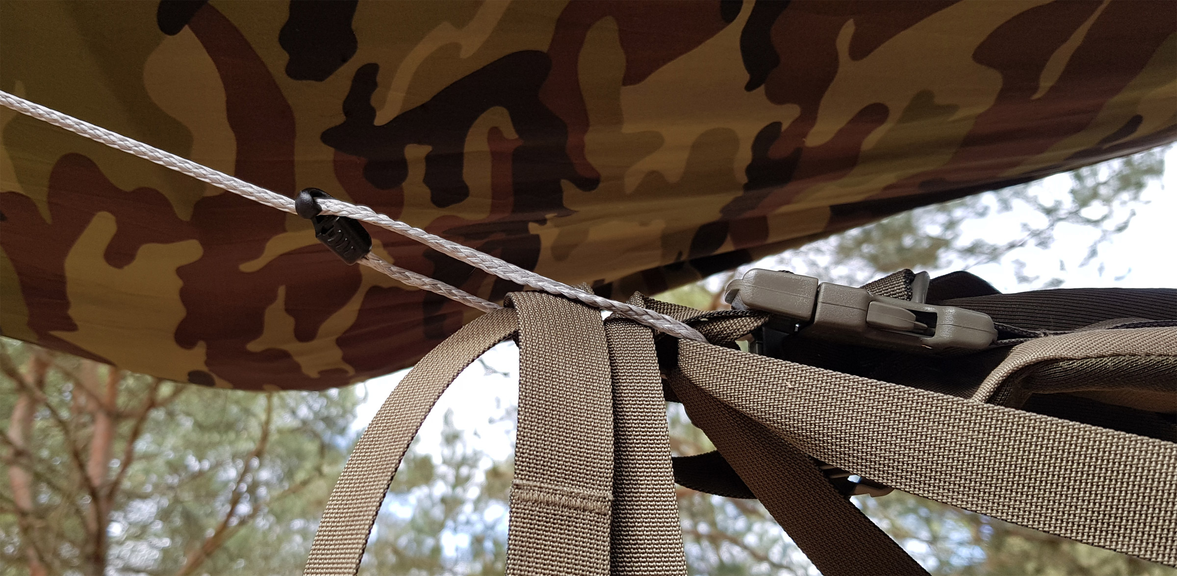 Pro Whoopie Slynger, Ophængningssystem til Hængekøje