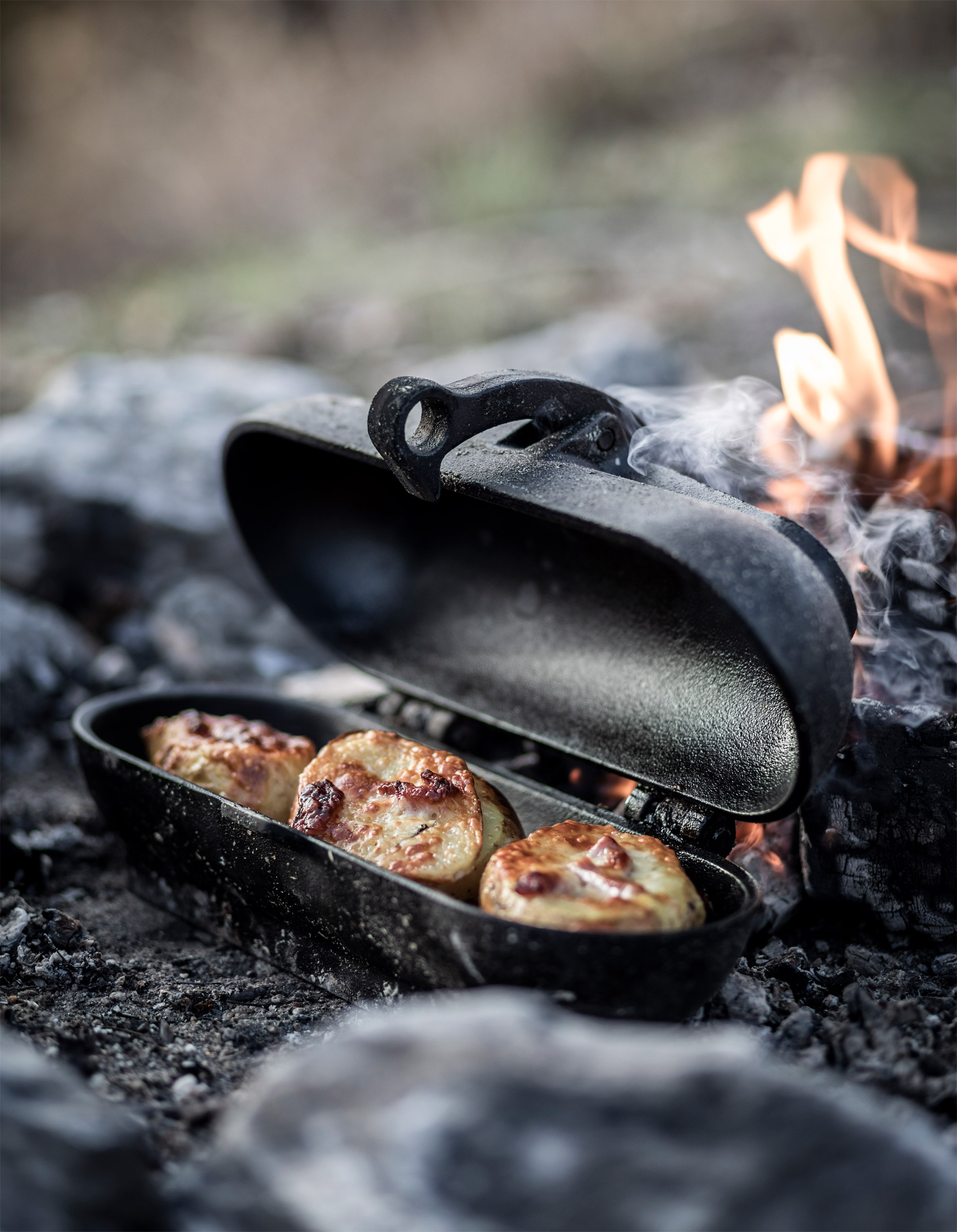 Cast-Iron Potato Cooker