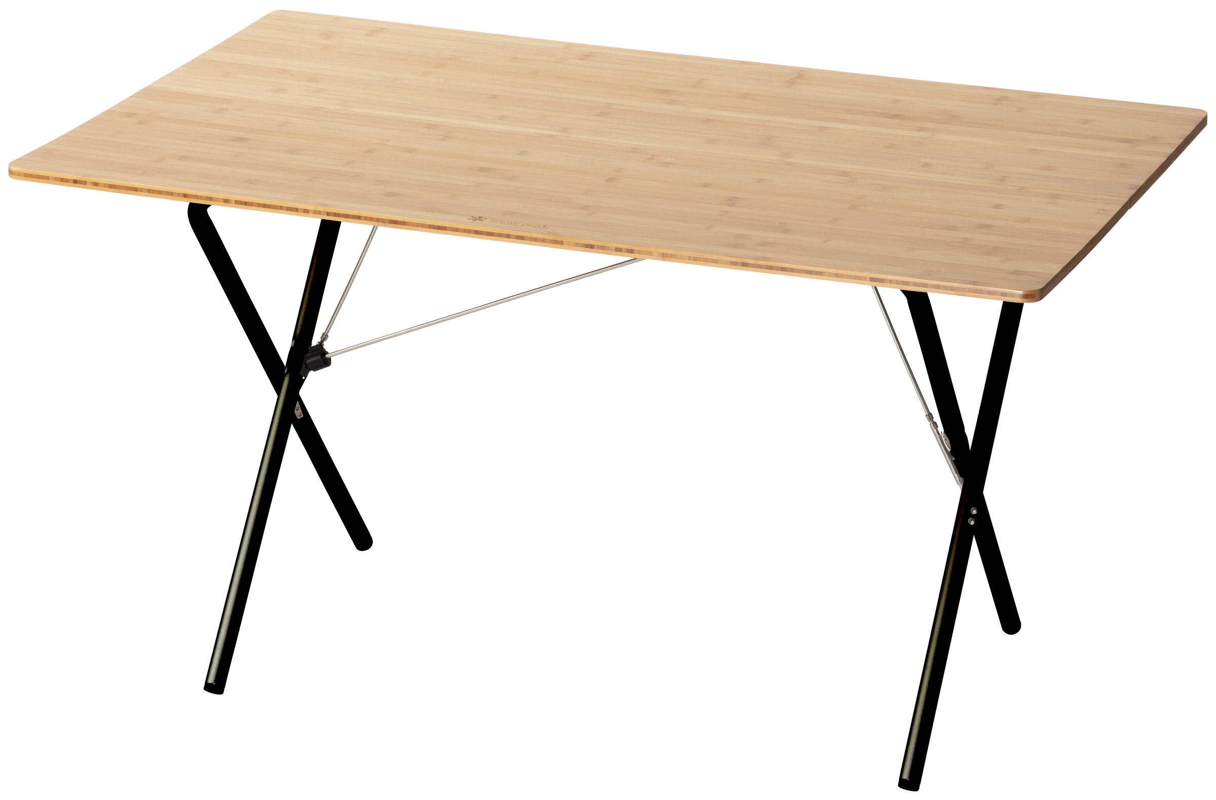 Single Action Table Large Bamboo Light Snow Peak glamping