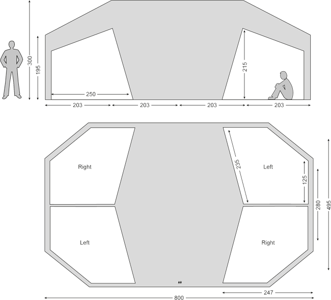 Vanaheim 40 Technical Cotton, 20-Personers Bomuldstelt