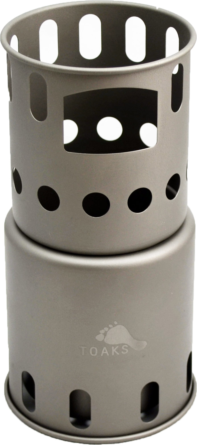 Titanium Small Backpacking Træbrænder Toaks brands