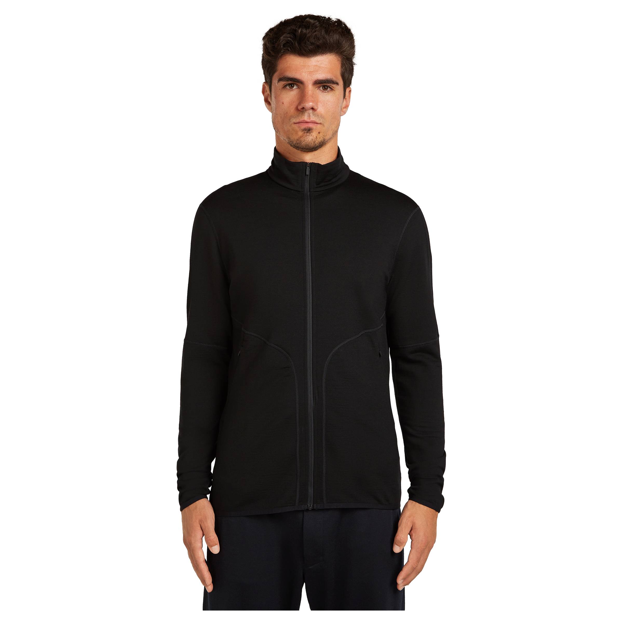 Merino 560 RealFleece Elemental LS Zip Herre Icebreaker herre
