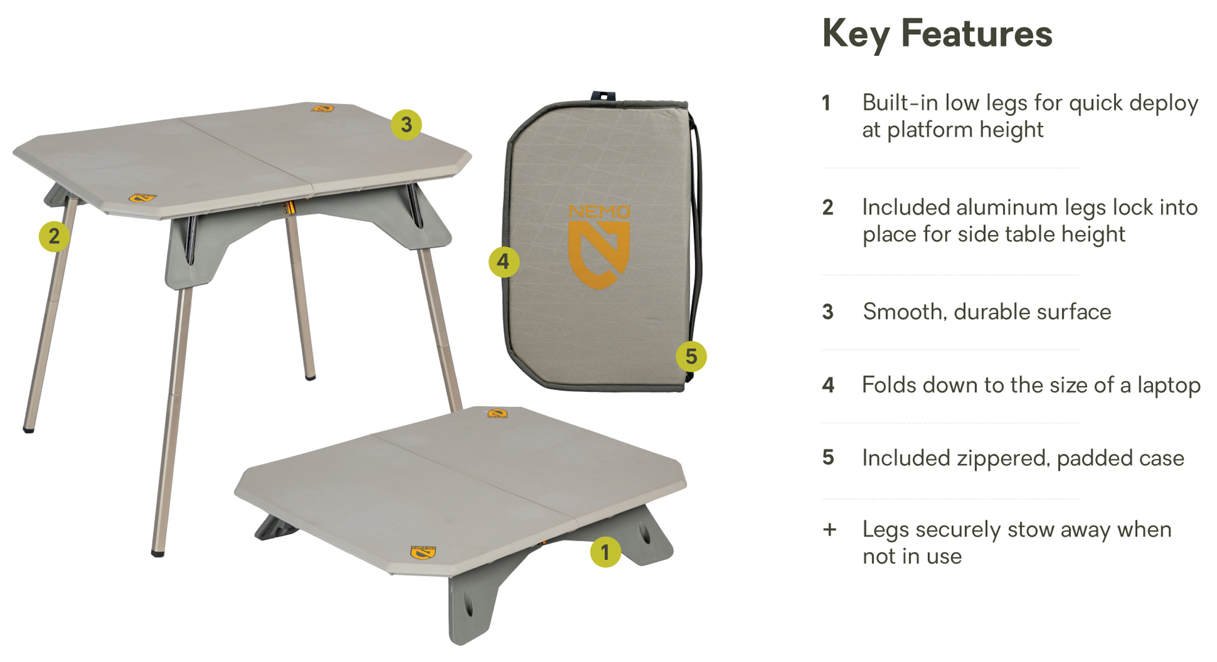 Moonlander Dual Height Bord