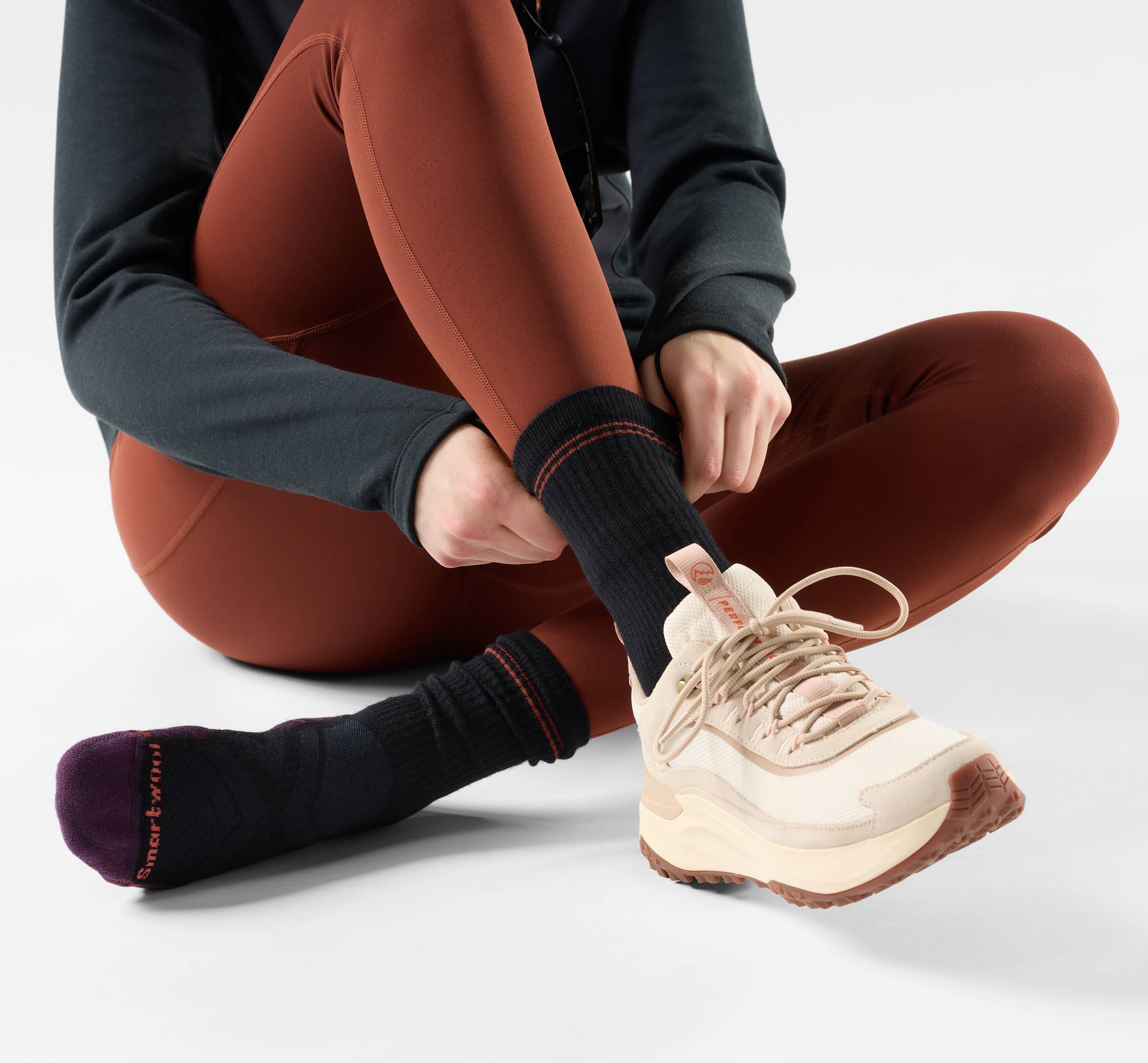 Hike Light Cushion Crew Sokker Dame