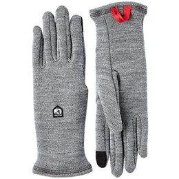 Hestra Gravita Merino Liner 5-Finger Unisex 9 Grå Handsker & luffer