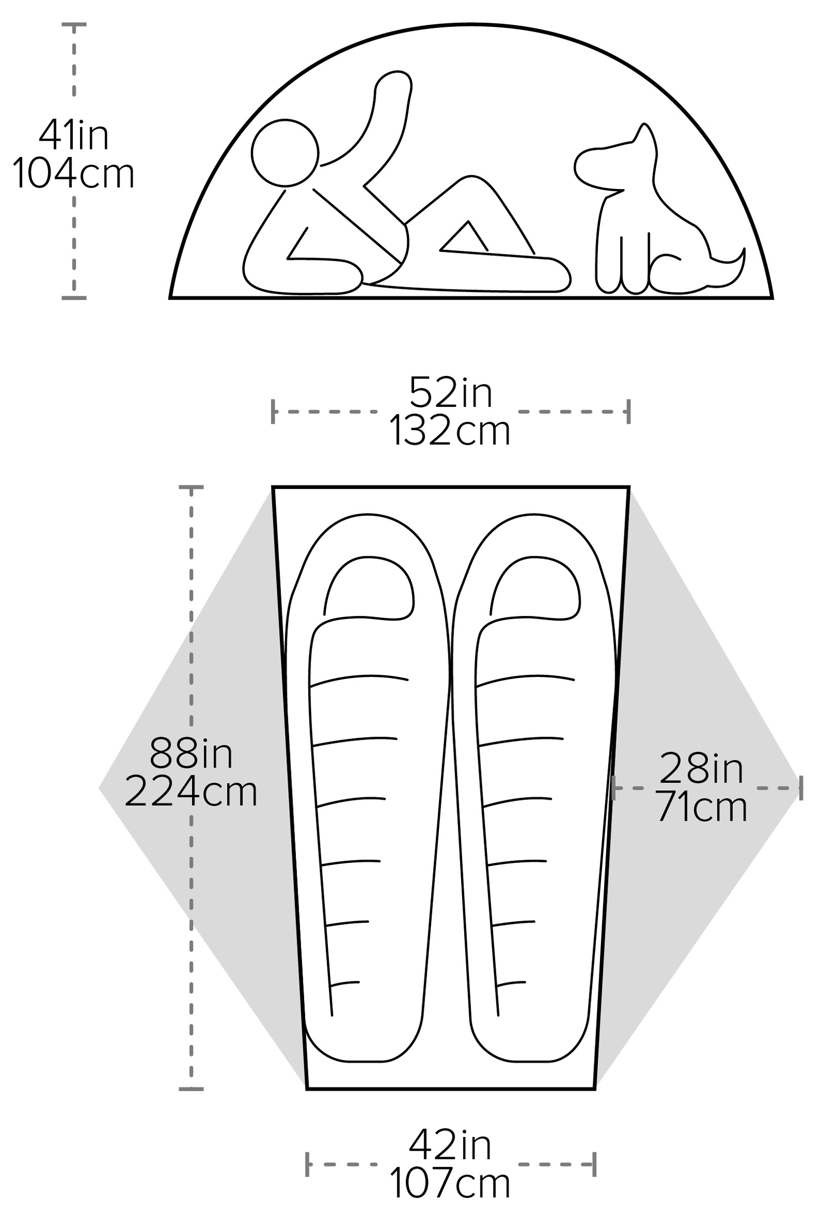 Copper Spur UL2, 2-Personers Telt