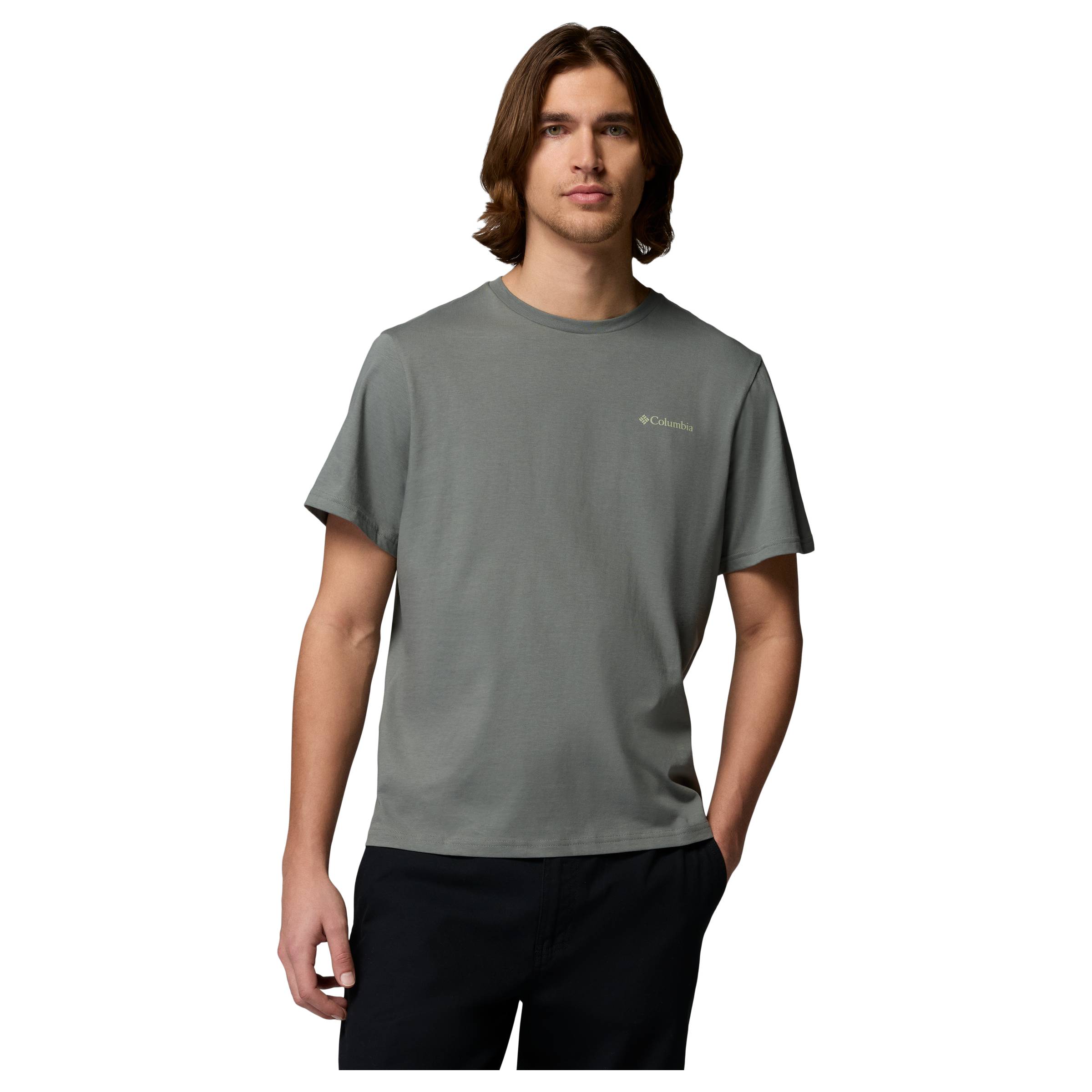CSC Outdoor Back Graphic Tee Herre Columbia herre