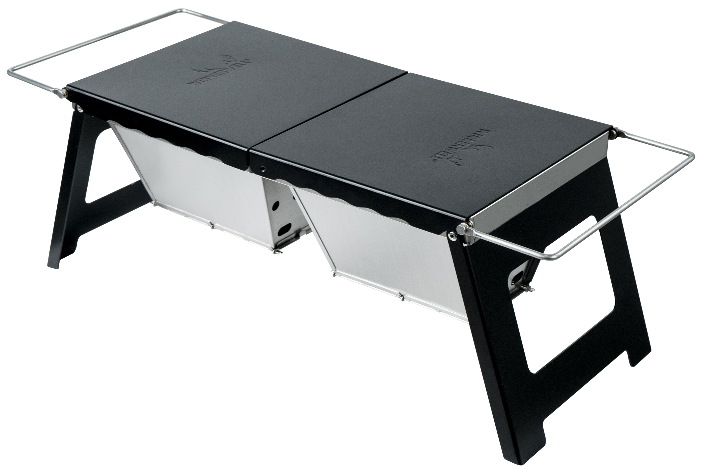 Fastfold Camp Table Charcoal BBQ Grill
