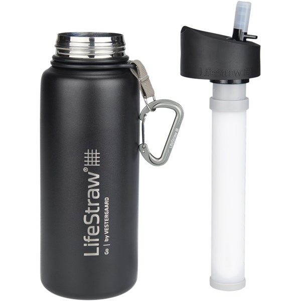 Go 0.7L Insulated Stainless Bottle with Filter