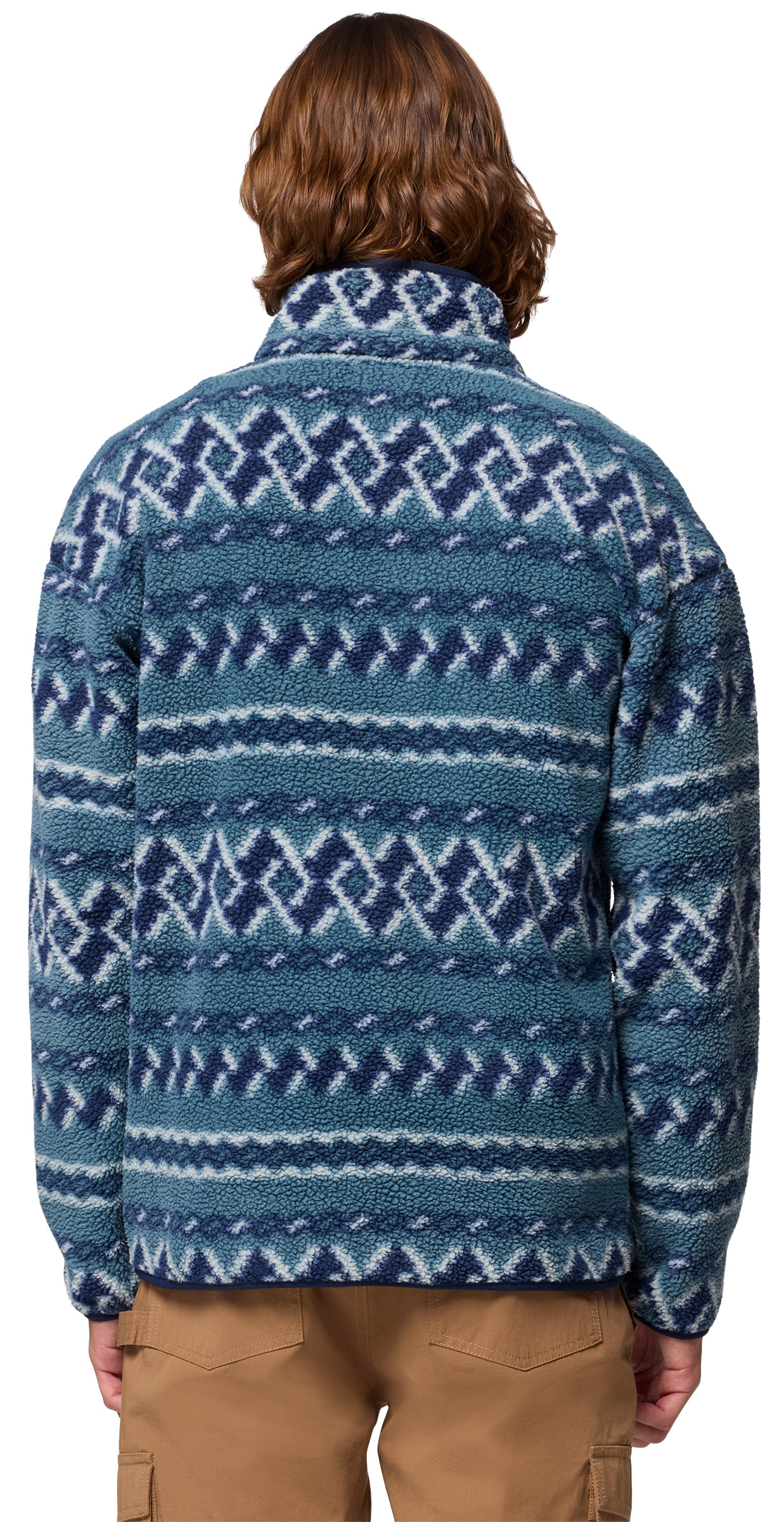 Helvetia II Printed Half Snap Fleece