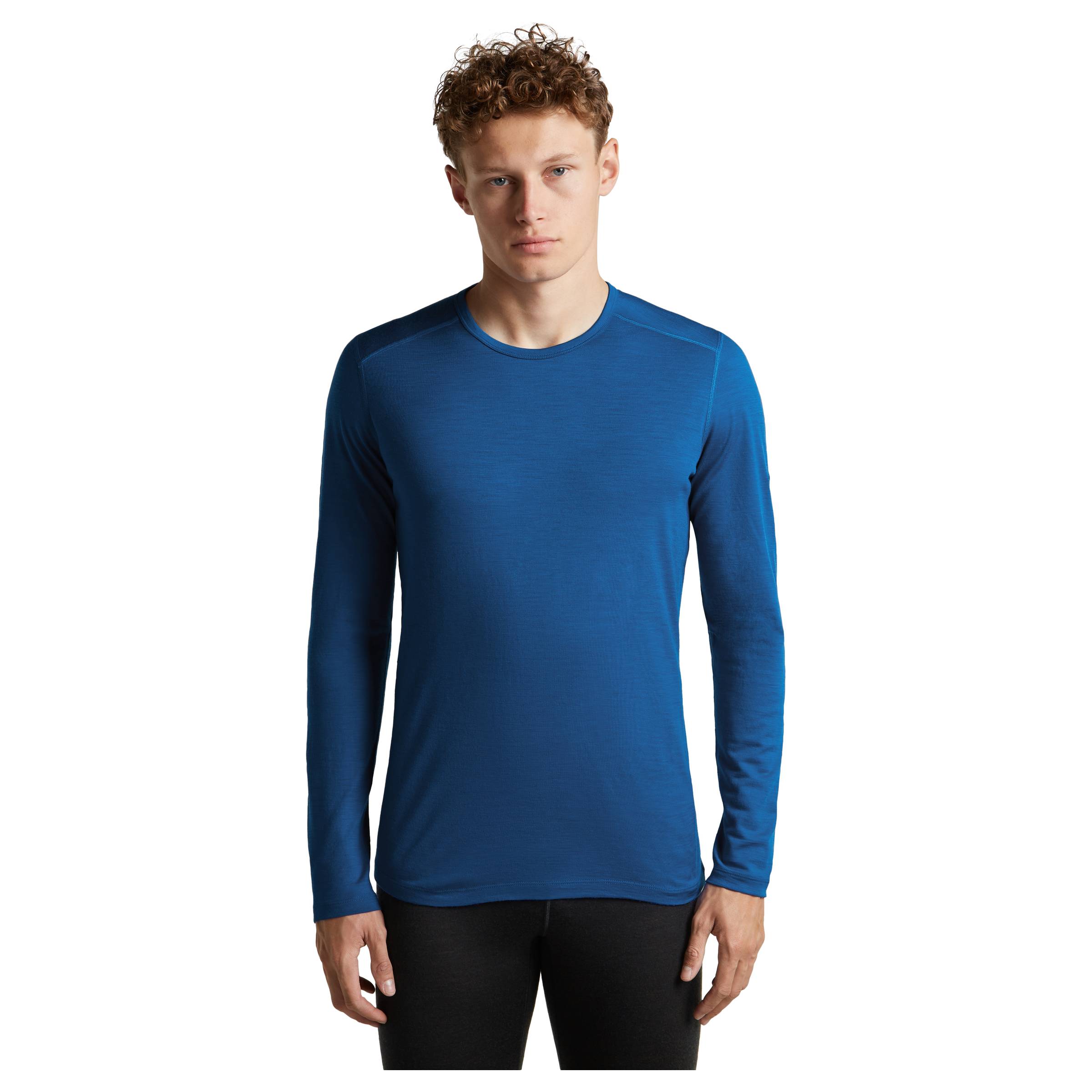 Merino 200 Oasis LS Crew Herre Icebreaker beklaedning