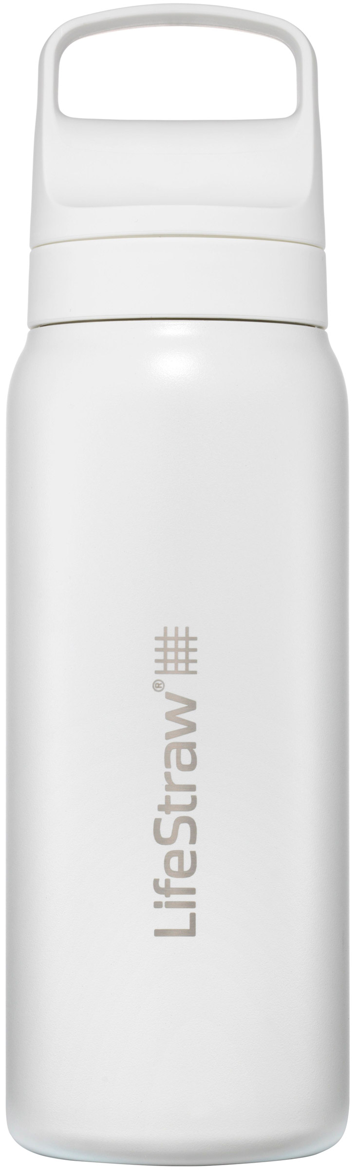 Go 0.7 ltr Stålflaske med Vandrensning LifeStraw brands