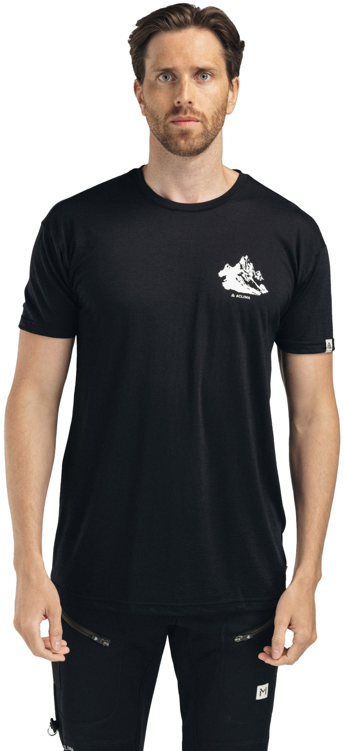 LightWool Tee Mountain Print Aclima brands