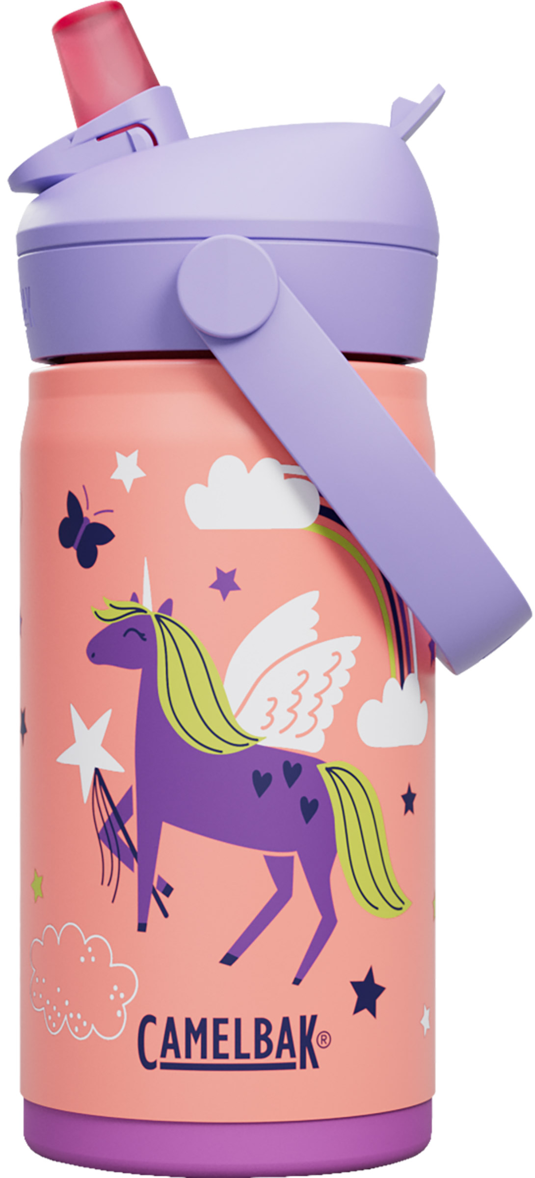 Thrive Flip Straw Kids VSS 0.35 ltr Termo Drikkeflaske CamelBak kogegrej