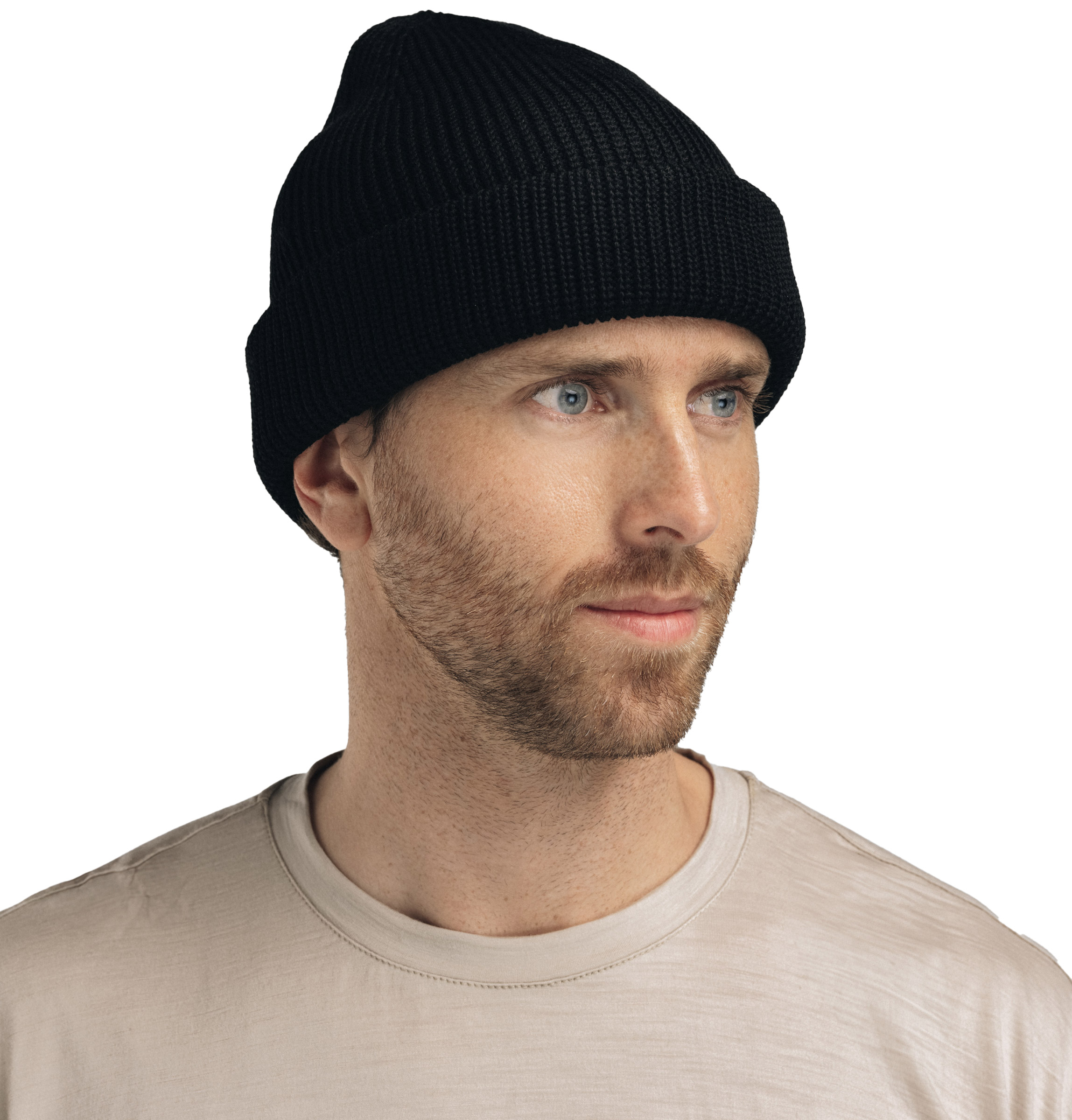 Flat Knit Balaclava Hat