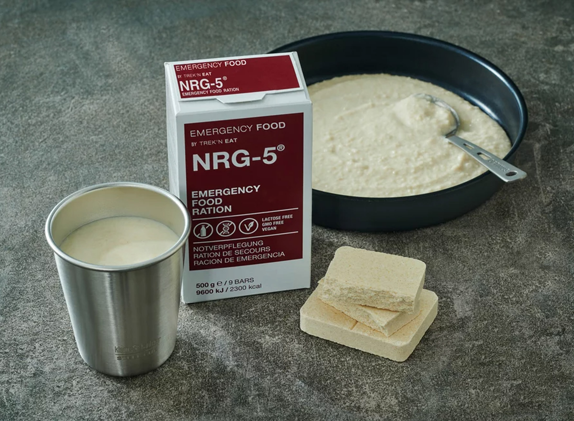 NRG-5 Emergency Food Ration 500 g Trek'n Eat kogegrej