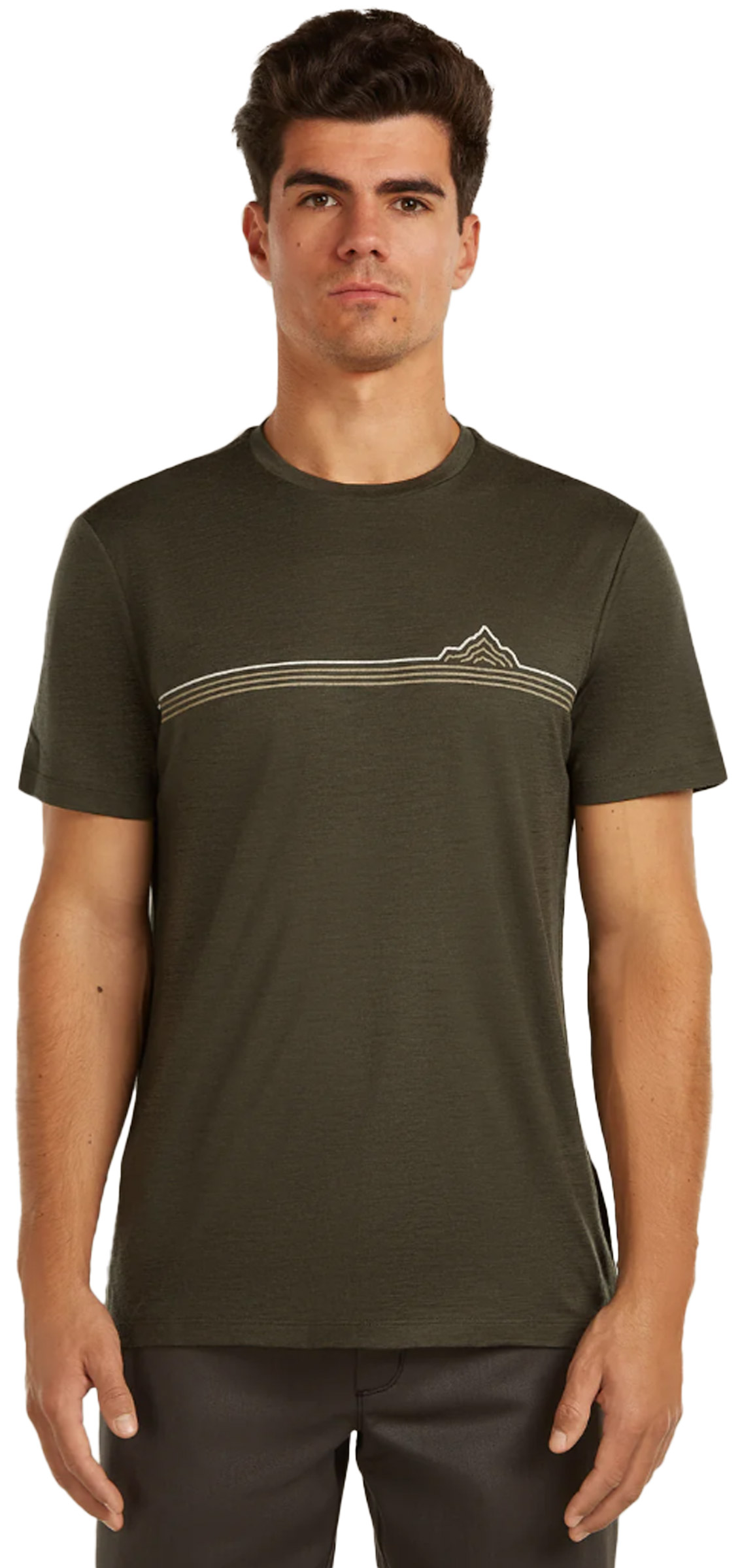 Merino 150 Tech Lite SS Tee Range Stripes Icebreaker BlogPage