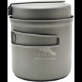 Titanium 1100 ml Pot with Pan