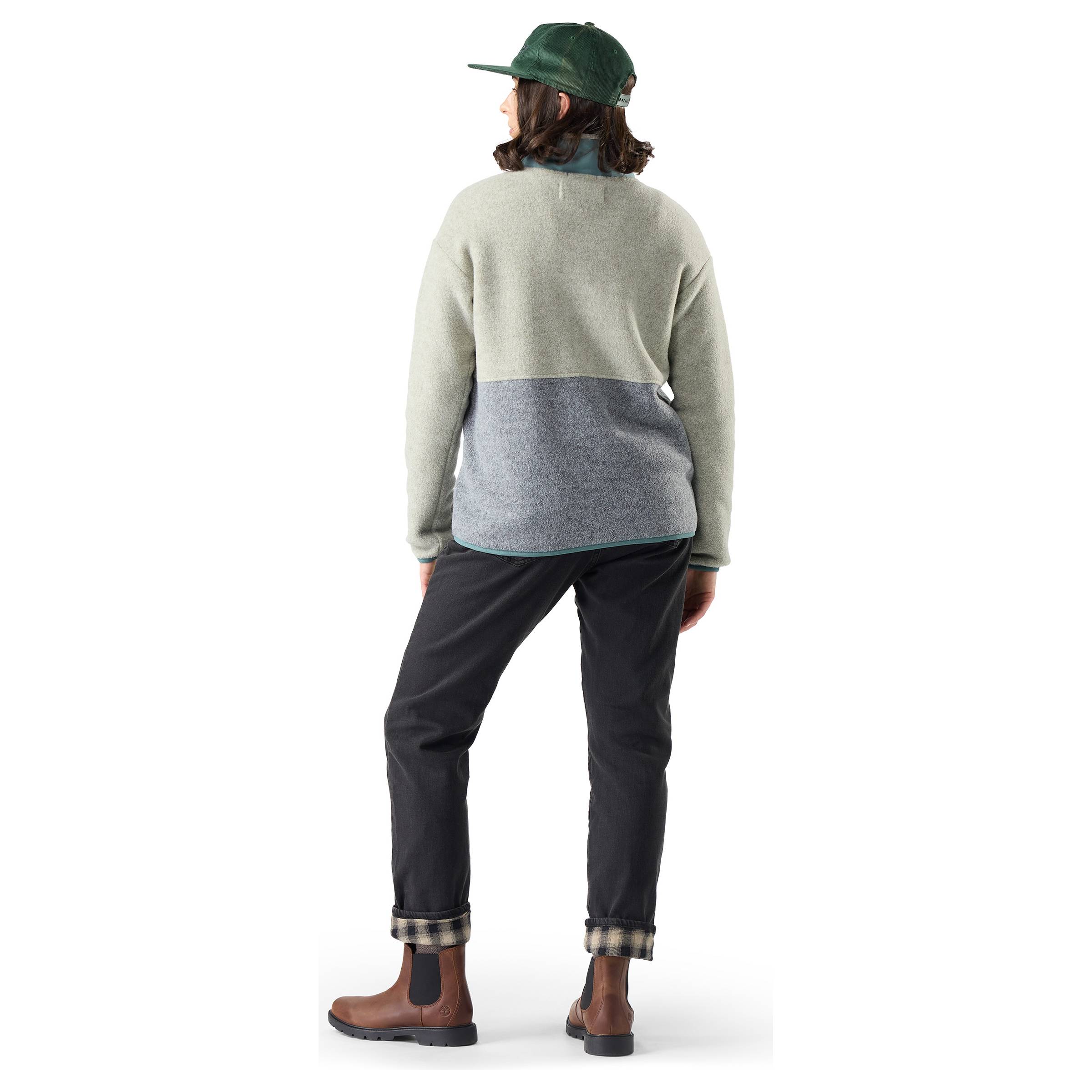 Second Cut Fleece Jacket Dame