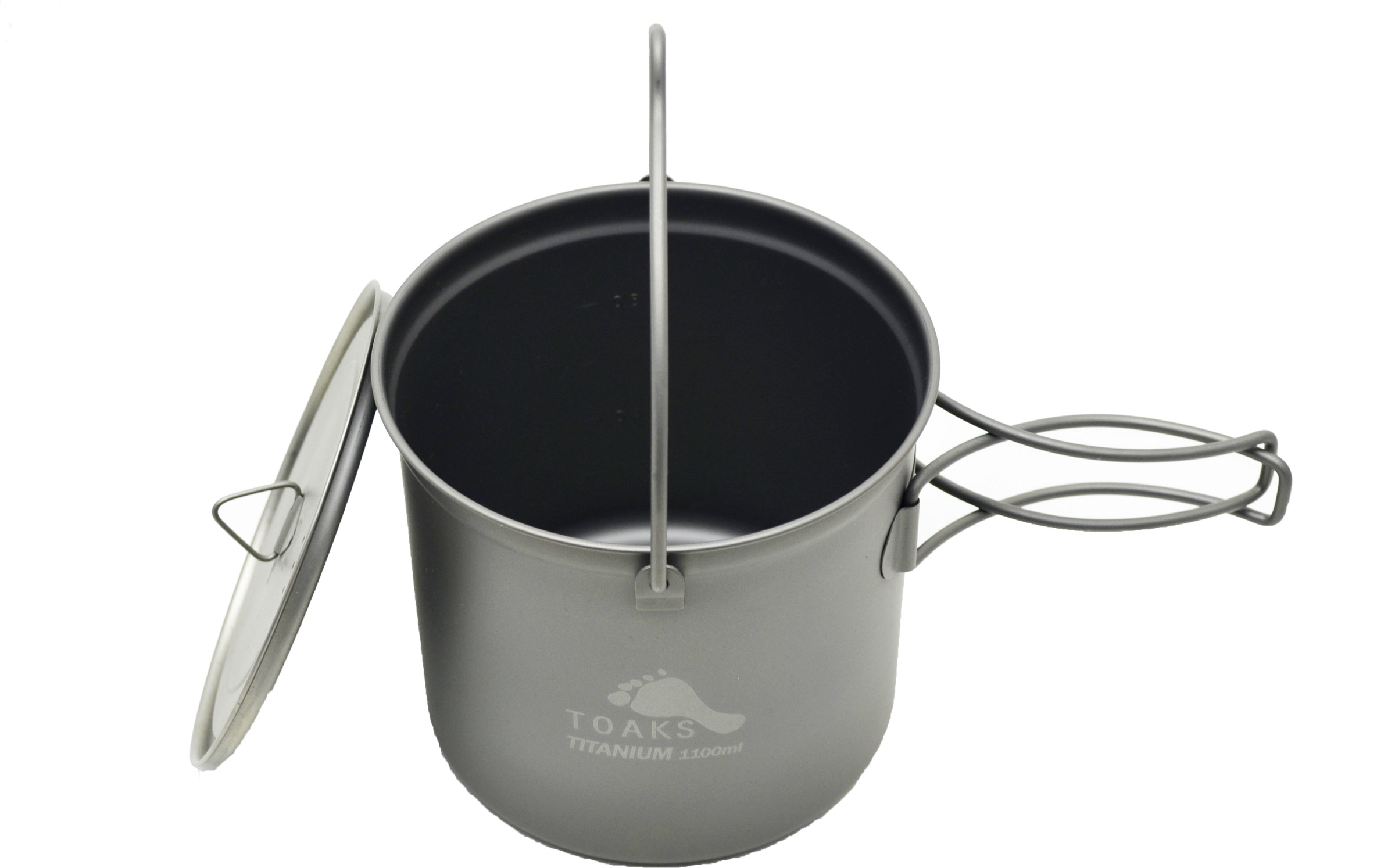 Titanium 1100 ml Pot with Bail Handle