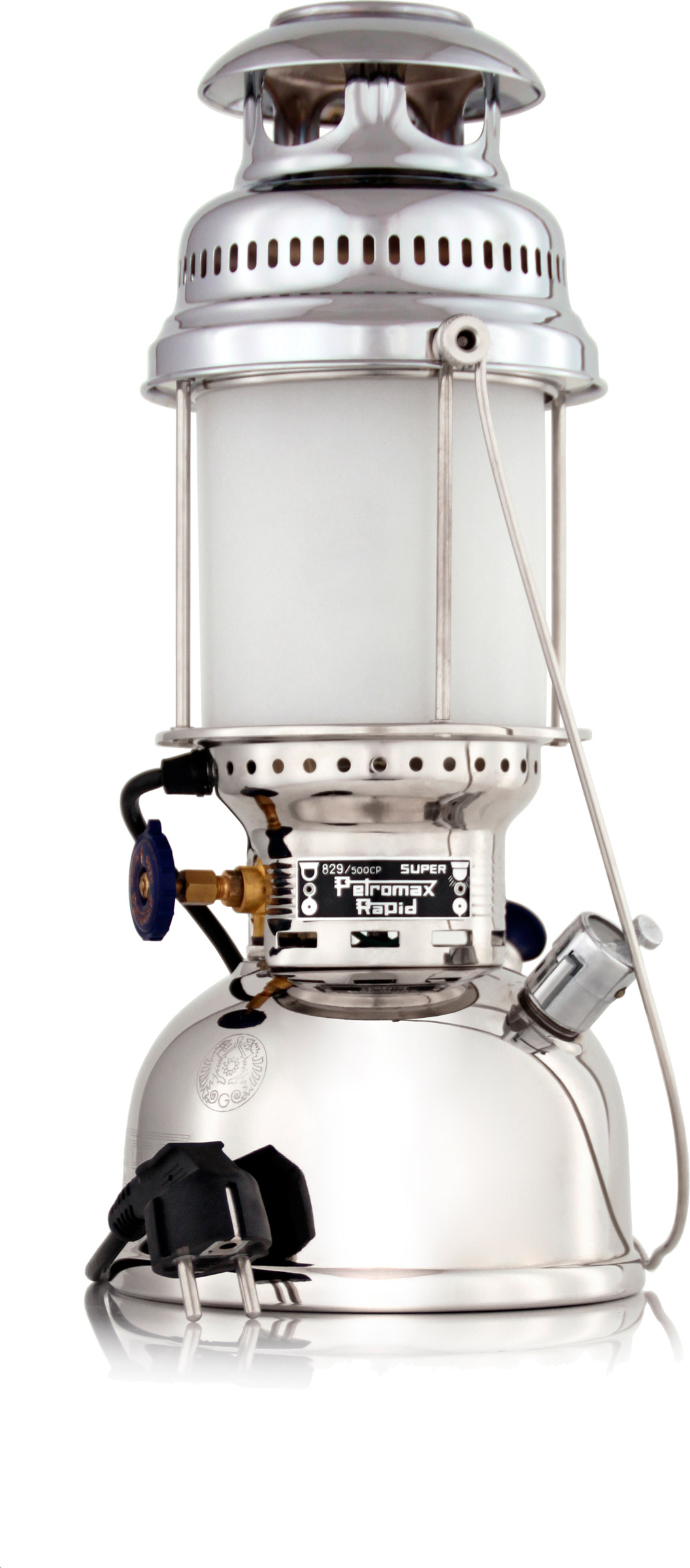 Electro HK500 Table Lamp, Chrome Petromax glamping