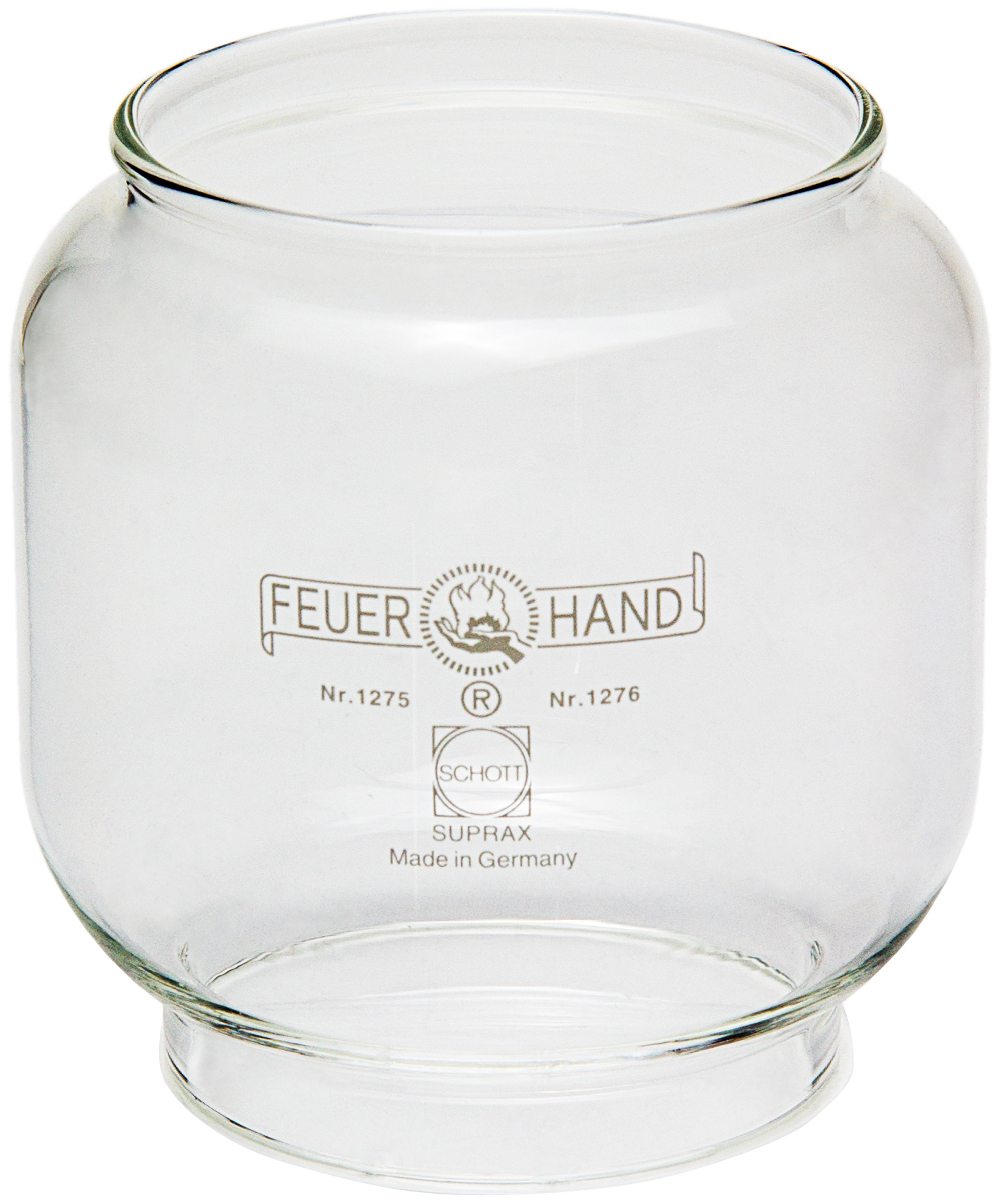 Hurricane Glass Transparent Feuerhand udstyr