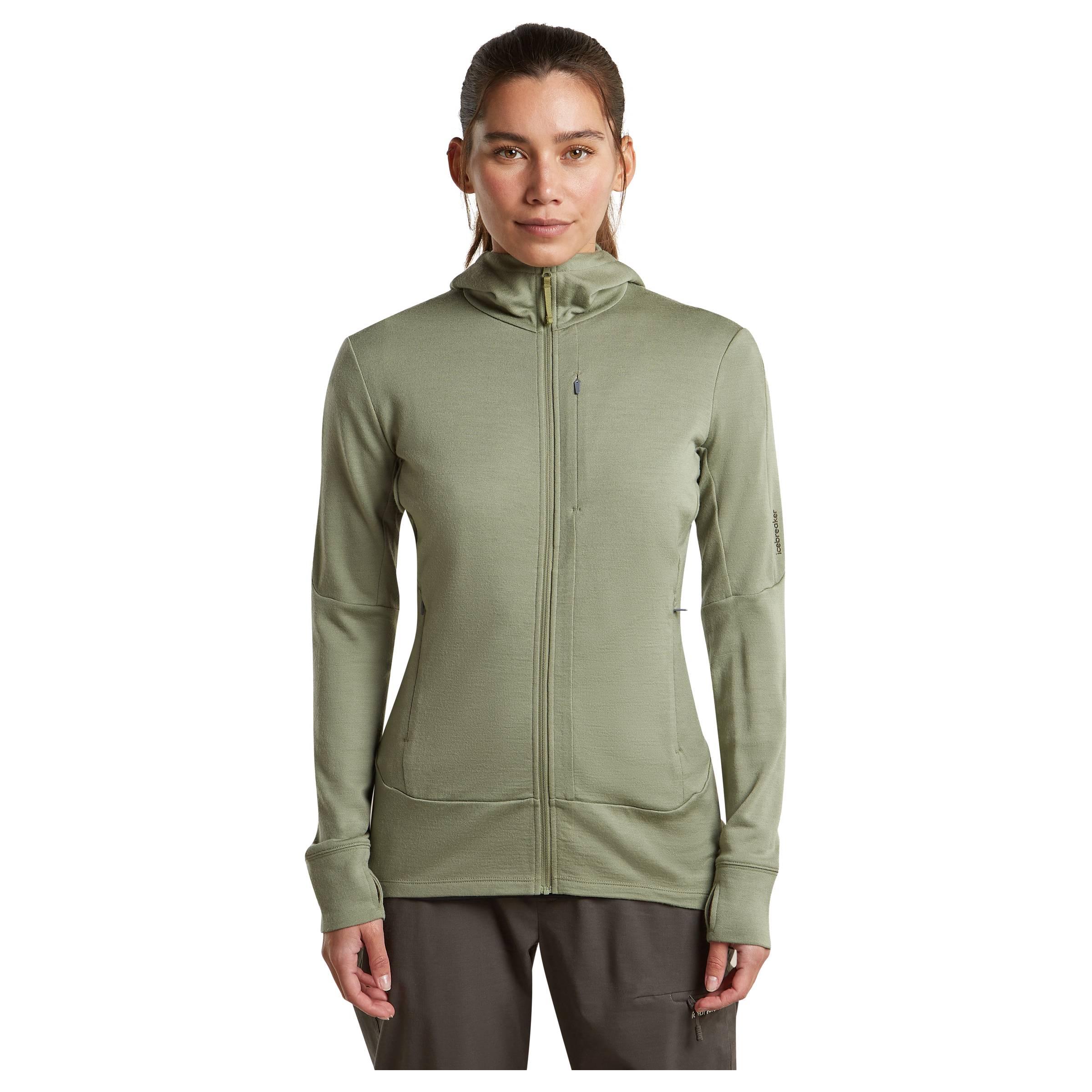 Merino 260 Quantum IV LS Zip Hoodie Dame Icebreaker dame